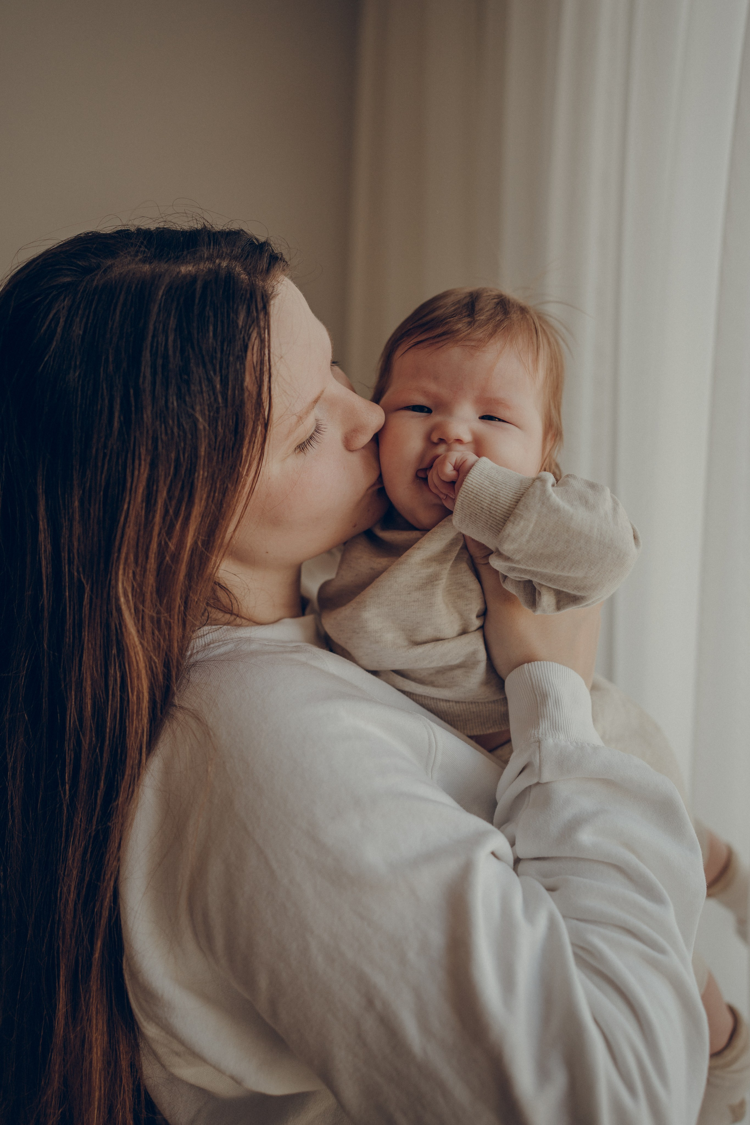 Семейная с младенцем. Фотограф Москва Ларина Юлия