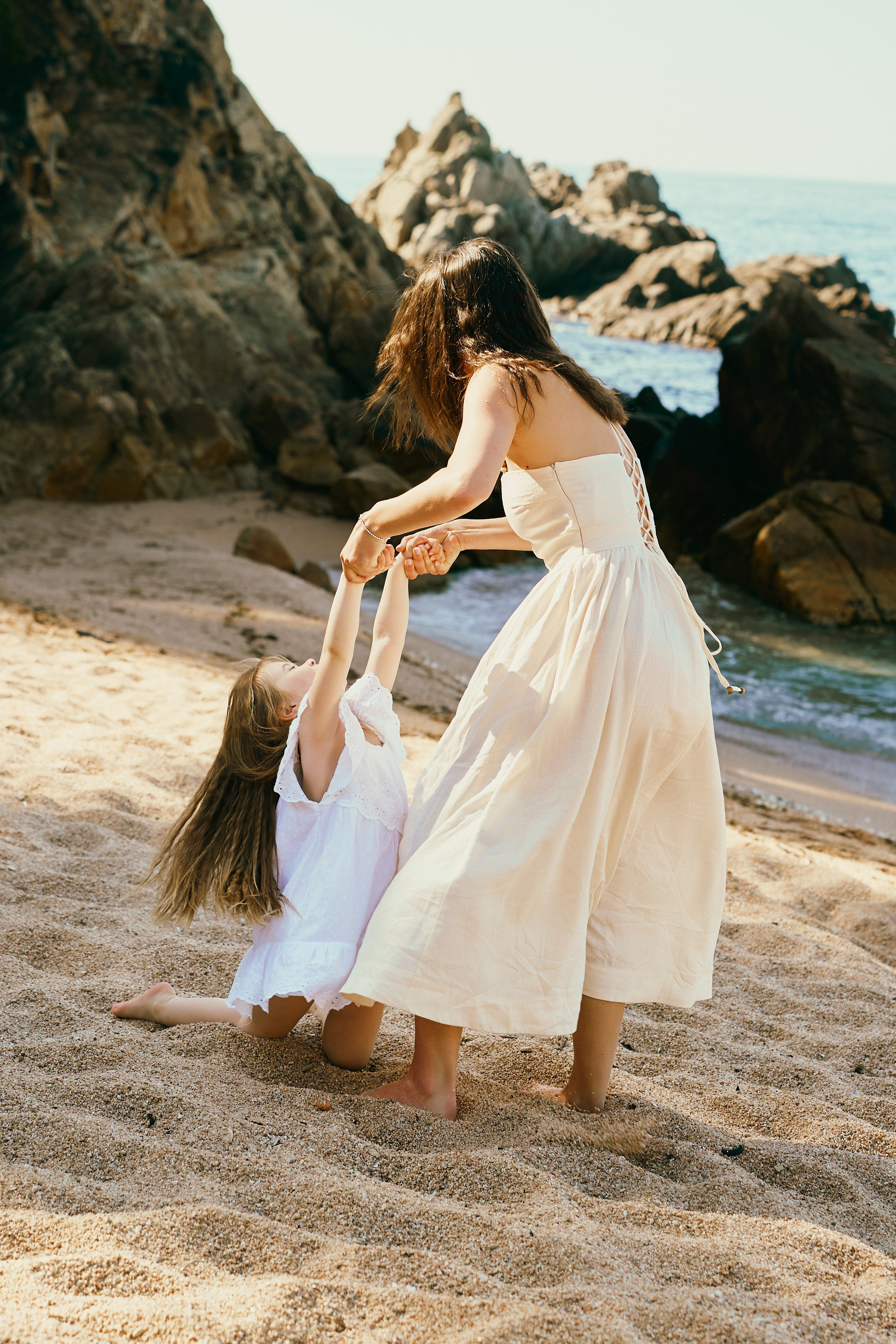 На пляже. Ллорет де Мар. Фотограф в Барселоне Жанна Захарченко