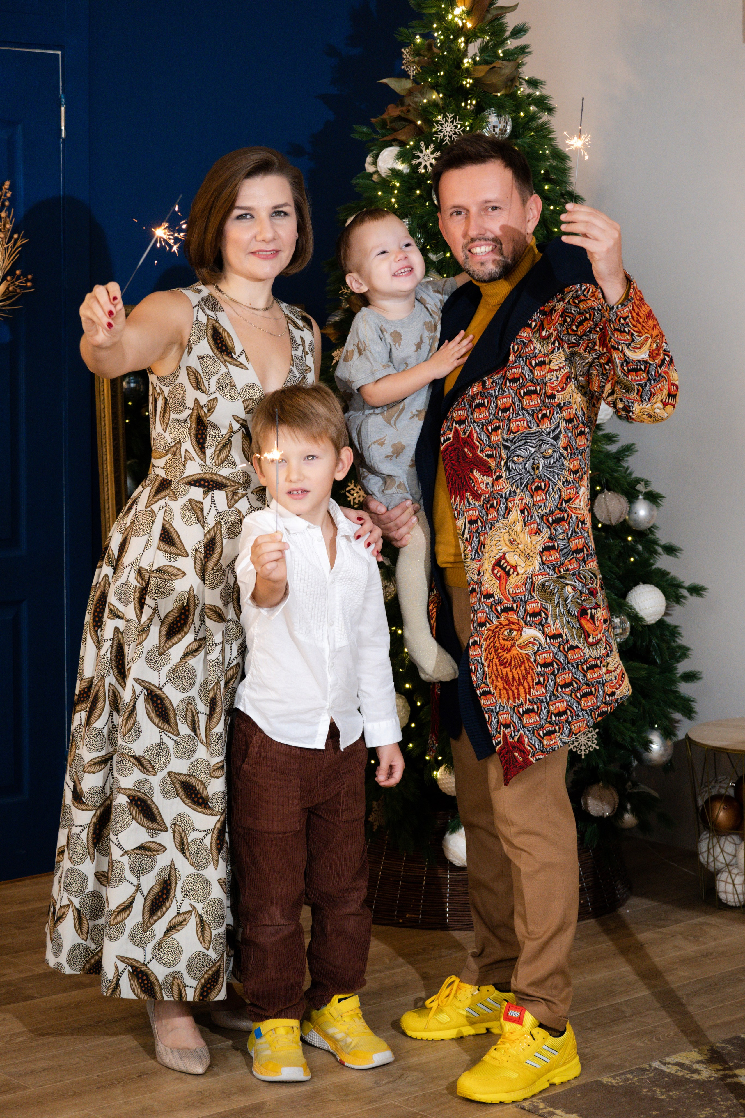 The Pris family. Fotograf Dmitrii Donets