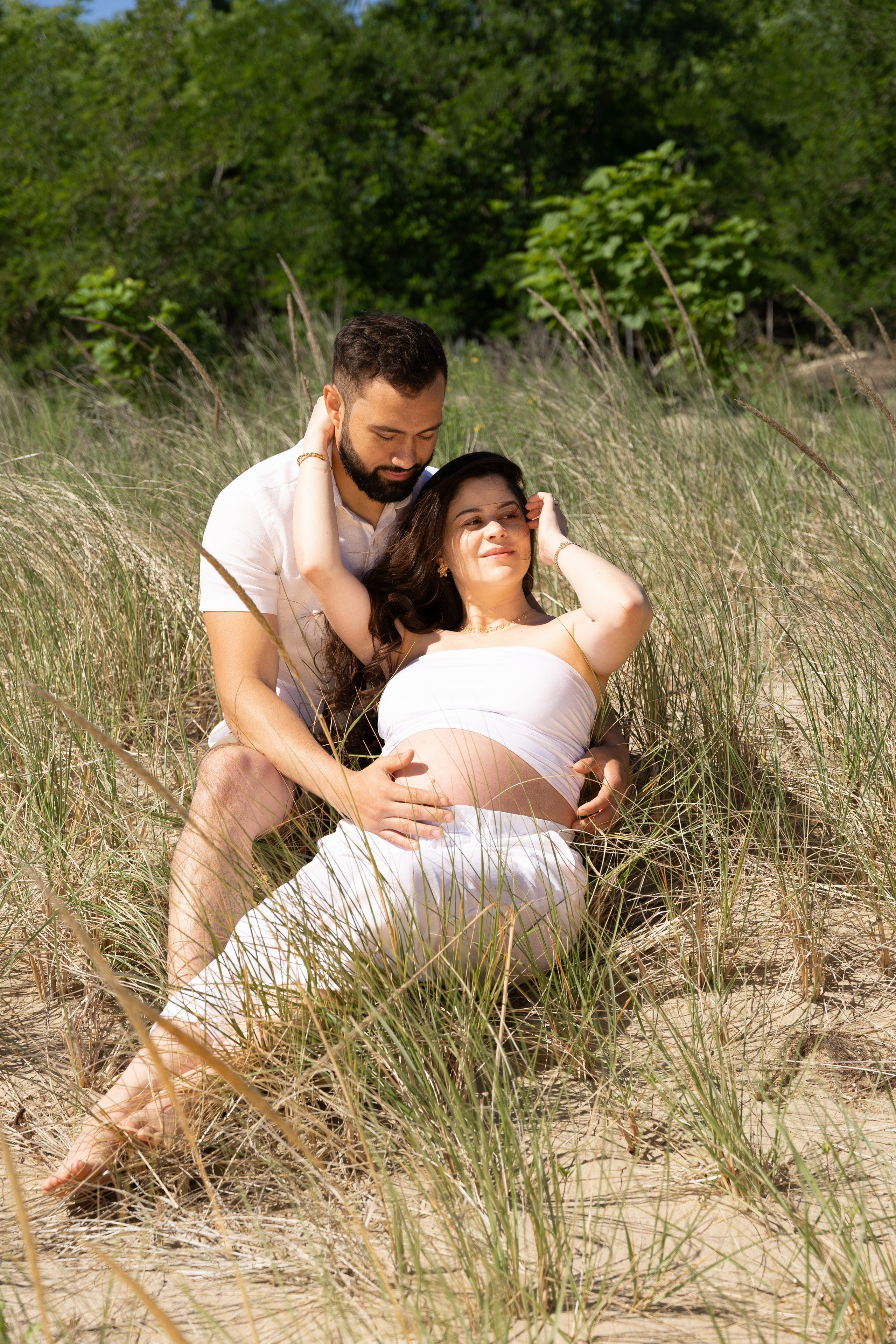 Beachside Maternity at Ideal Beach, NJ. Family, lifestyle, and commercial photography in New York and New Jersey