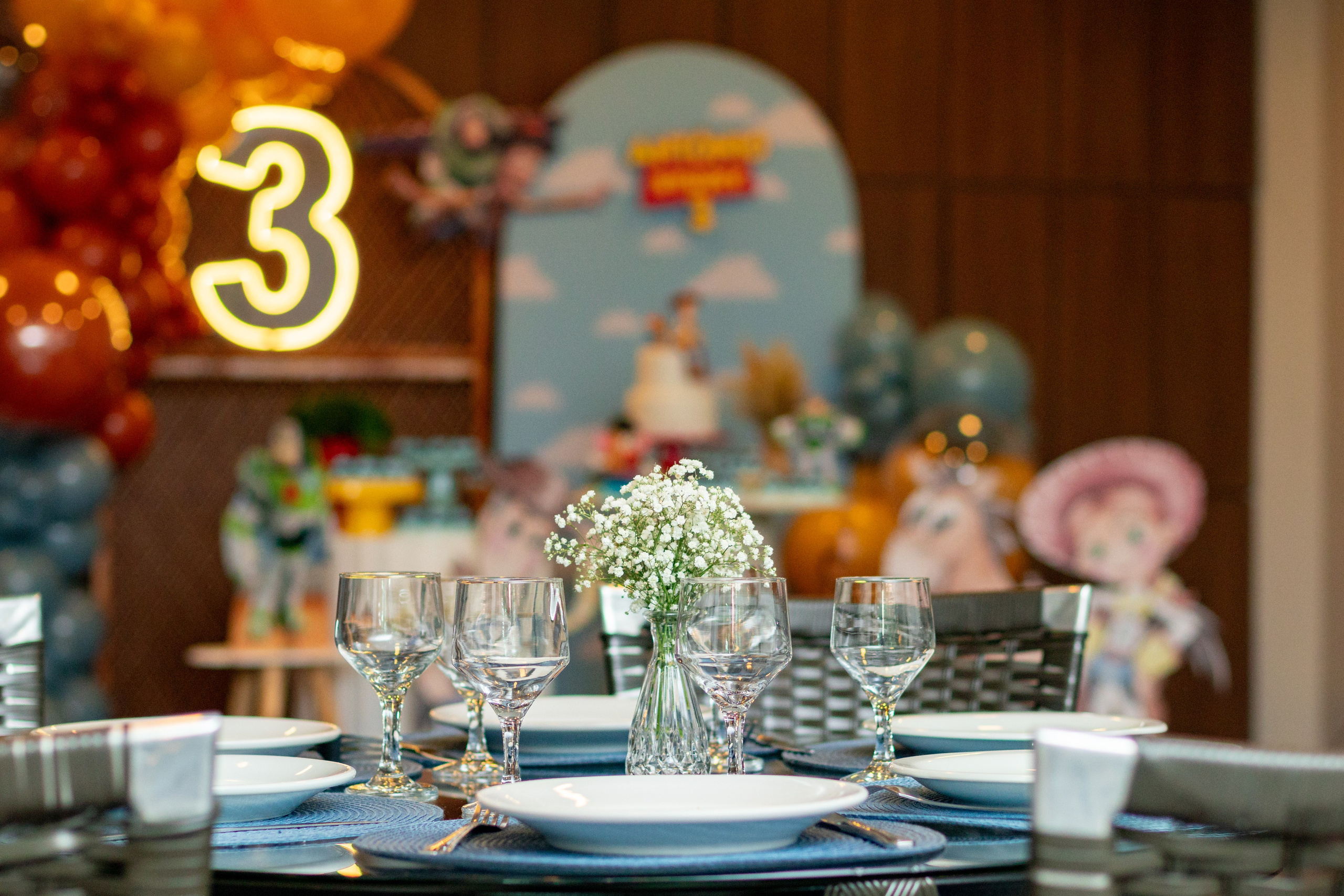 Antônio — Aniversário 3 anos. Principal