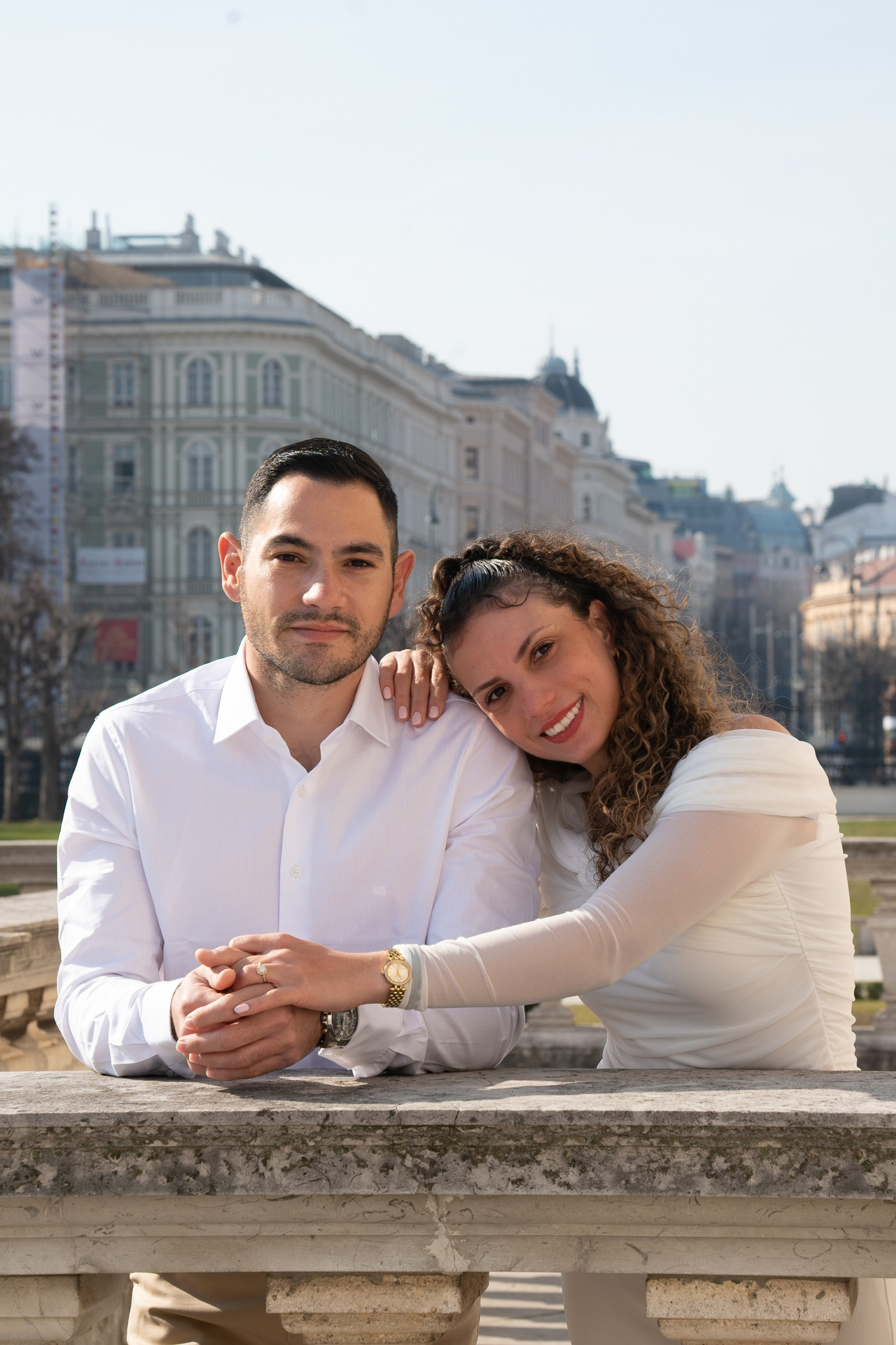 Nestoras & Stefania. Photo Vienna and Bratislava
