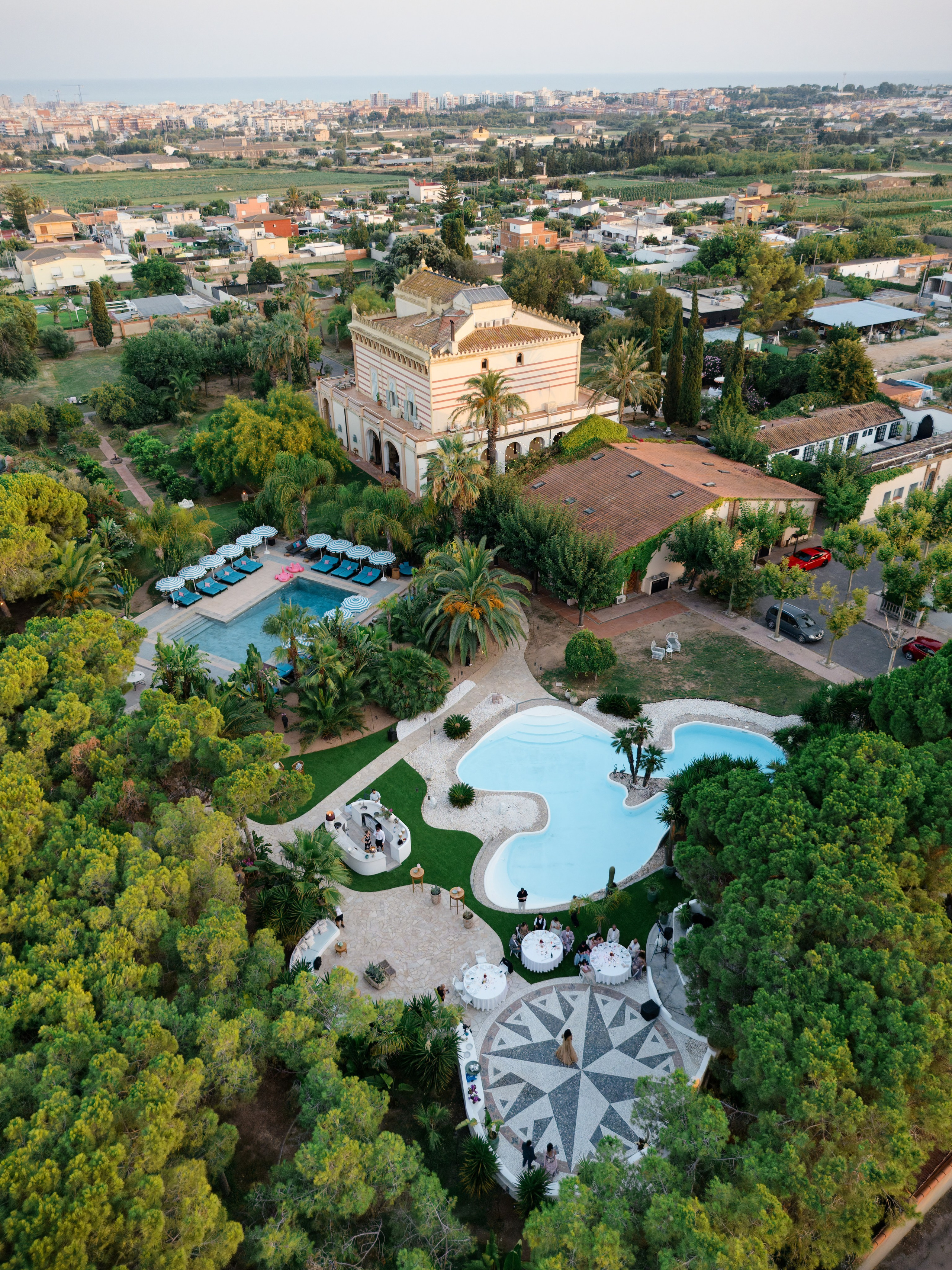 Indian wedding at Gran Villa Rosa, Barcelona