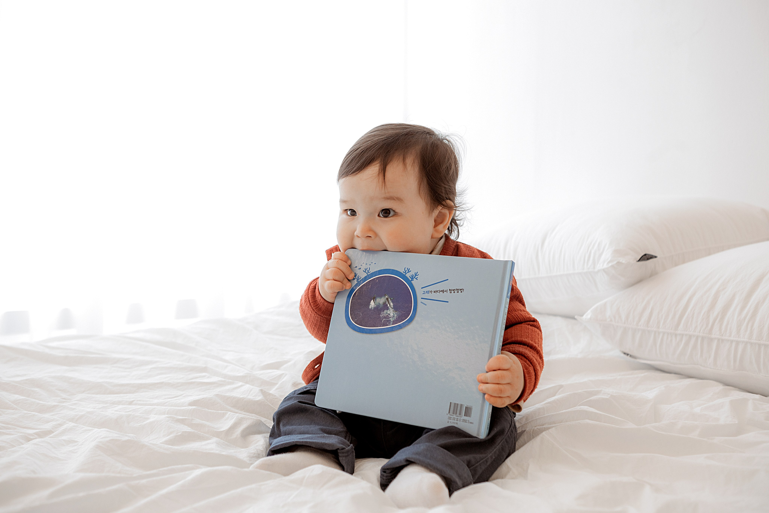 Тимофей в студии. Фотограф беременности, ньюборн и годовасиков в Корее Жанна Хан