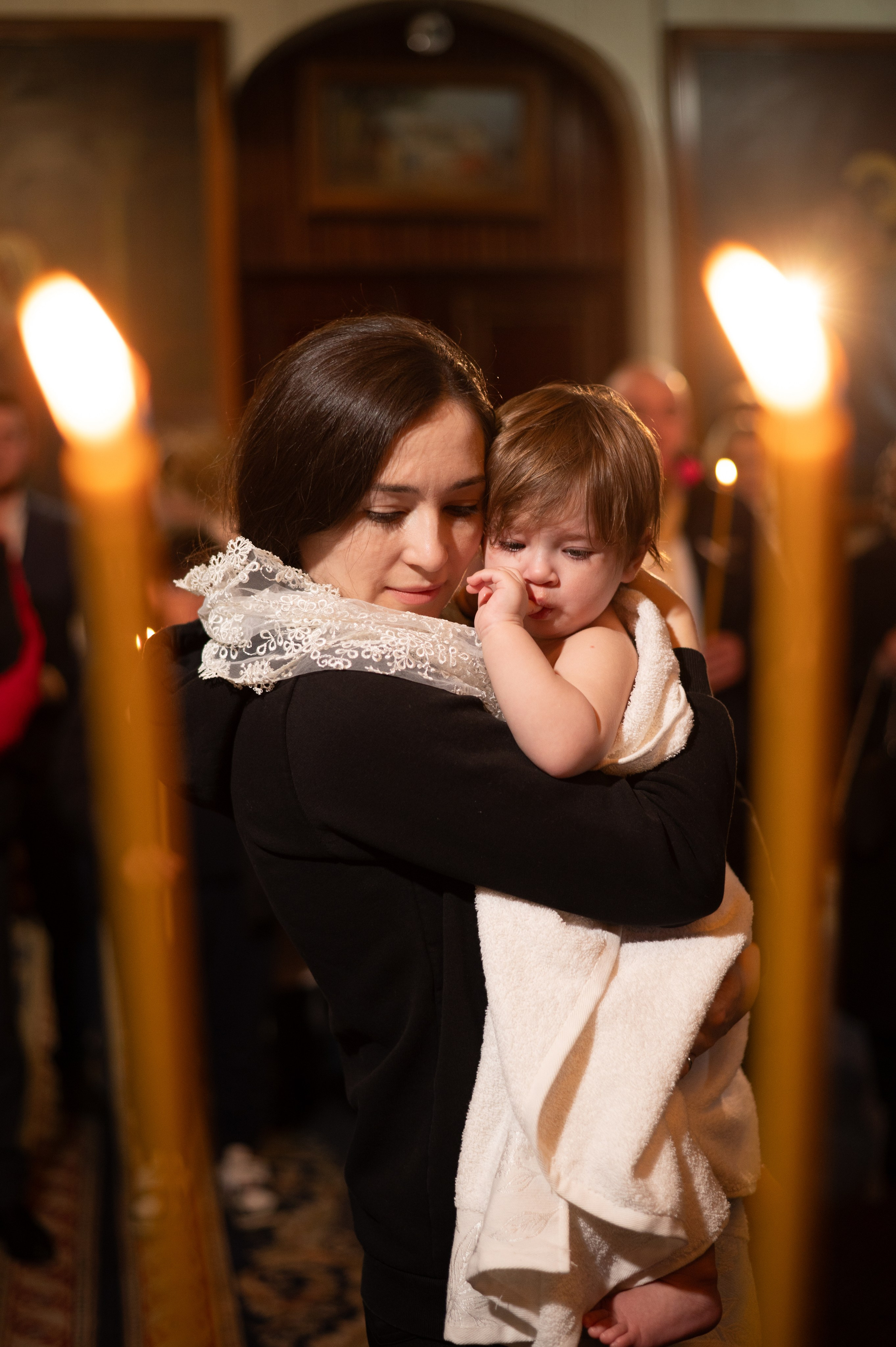 Botezul Ariei. Fotograf Cătălina Munteanu