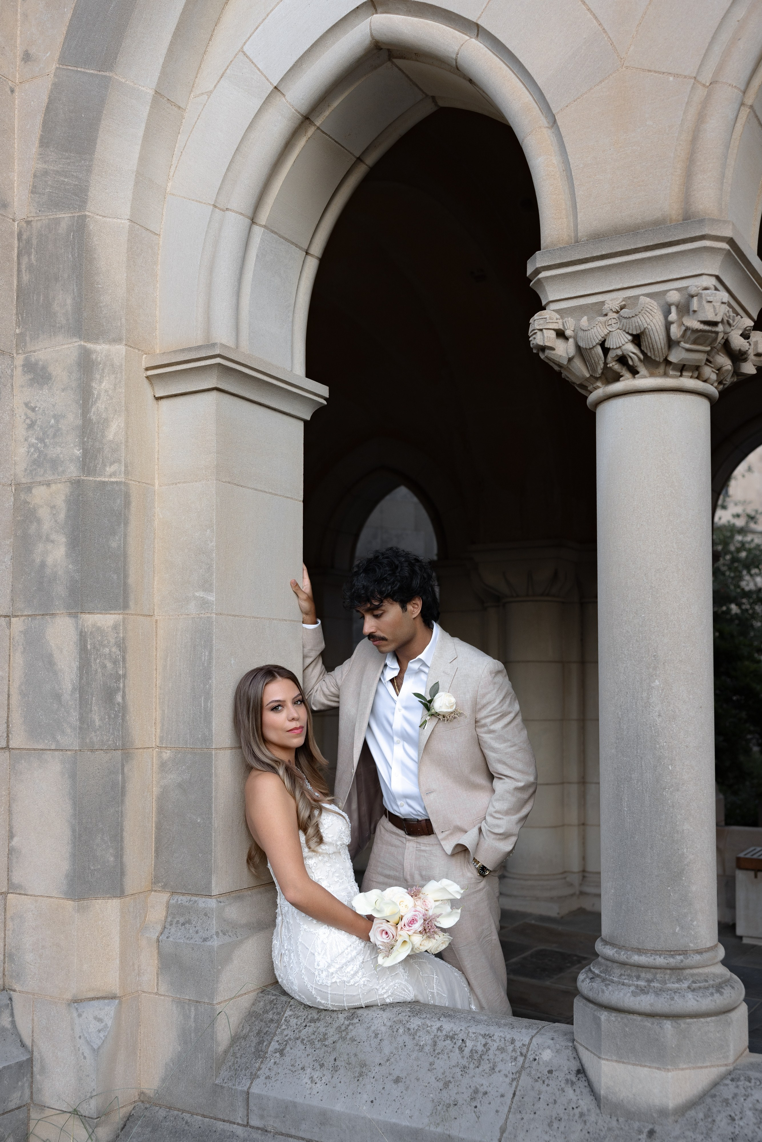 Nina and Arjun. Intimate Elopement in Washington DC. Photographer Anastasia Nagibina