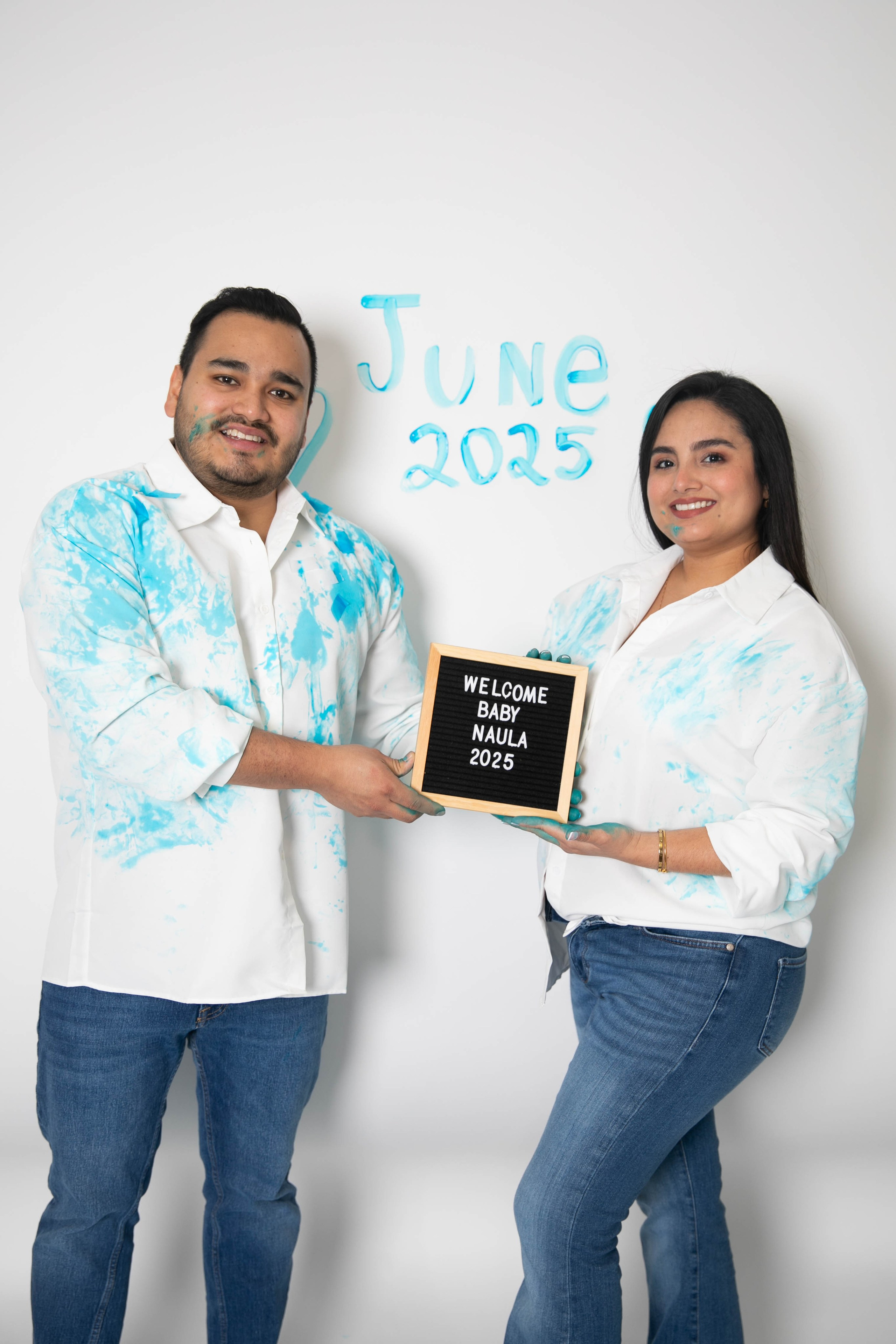 Gender Reveal. Fotografía accesible en Calgary