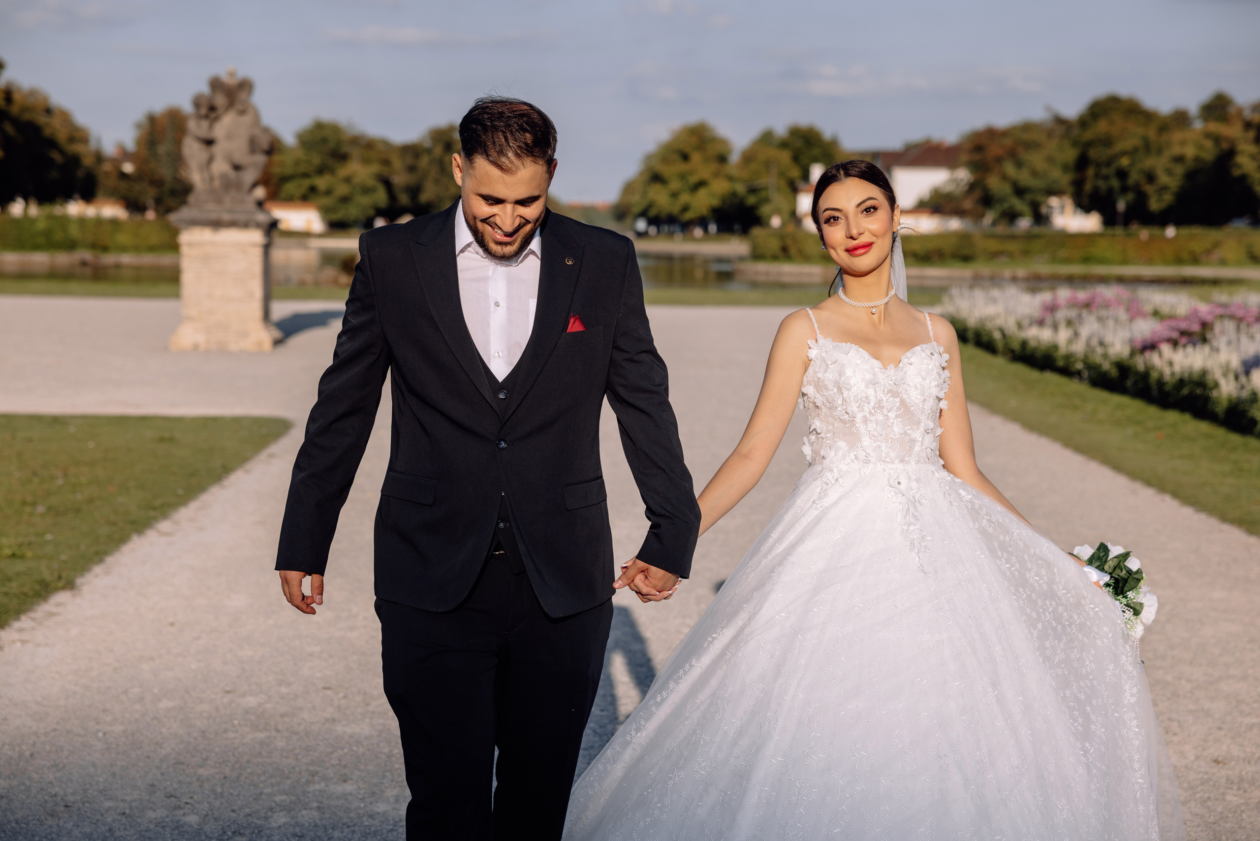 Liebe & Romantik am Schloss Nymphenburg. Hochzeitsfotograf München Taufe Familienfotograf Tanja Mauke