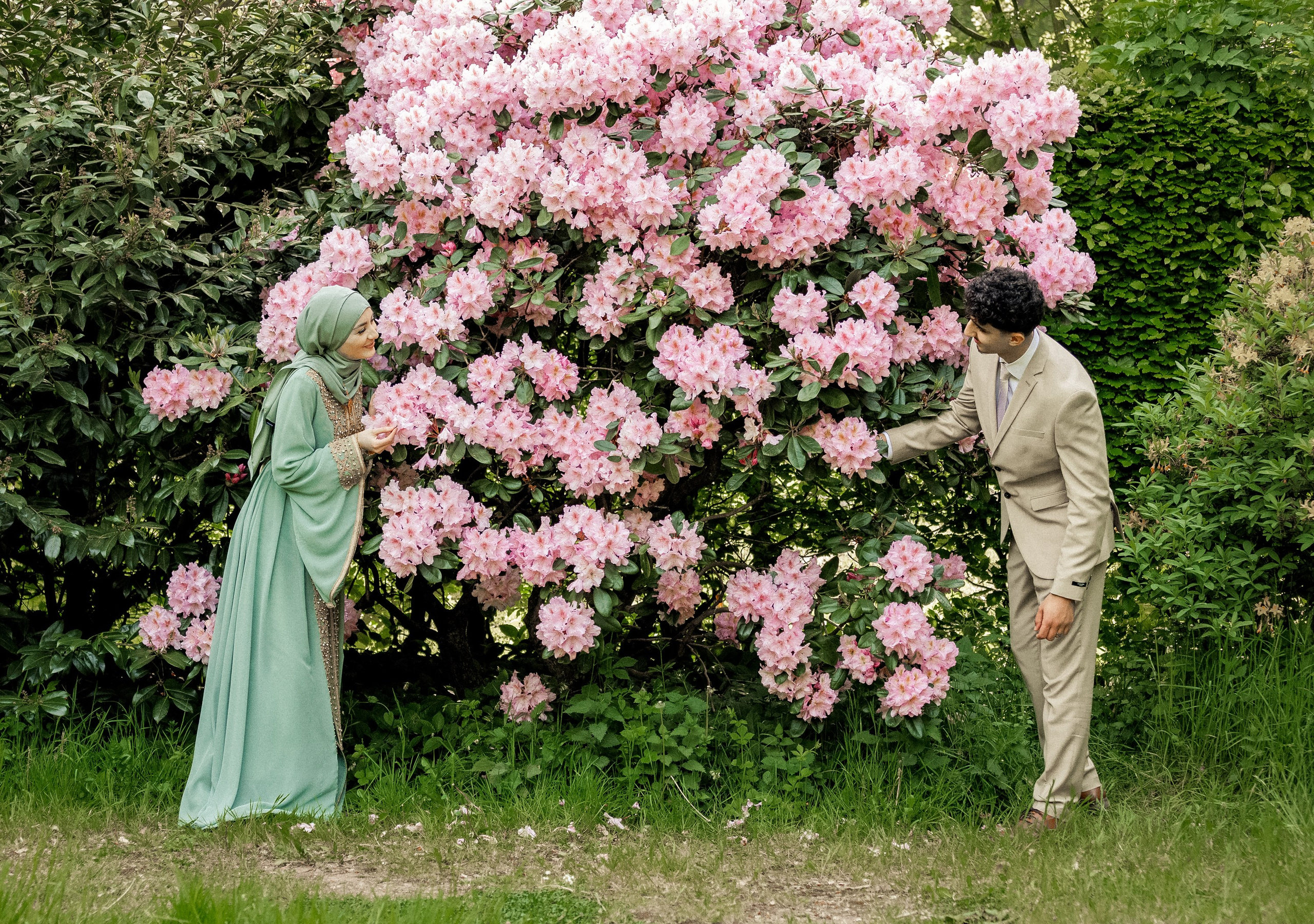 Hochzeitsfotografie im Harburger Stadtpark | Natürliche Idylle in Hamburgs Süden. Hochzeitsfotograf und Hochzeitsvideograf aus Hamburg | Roka21Film
