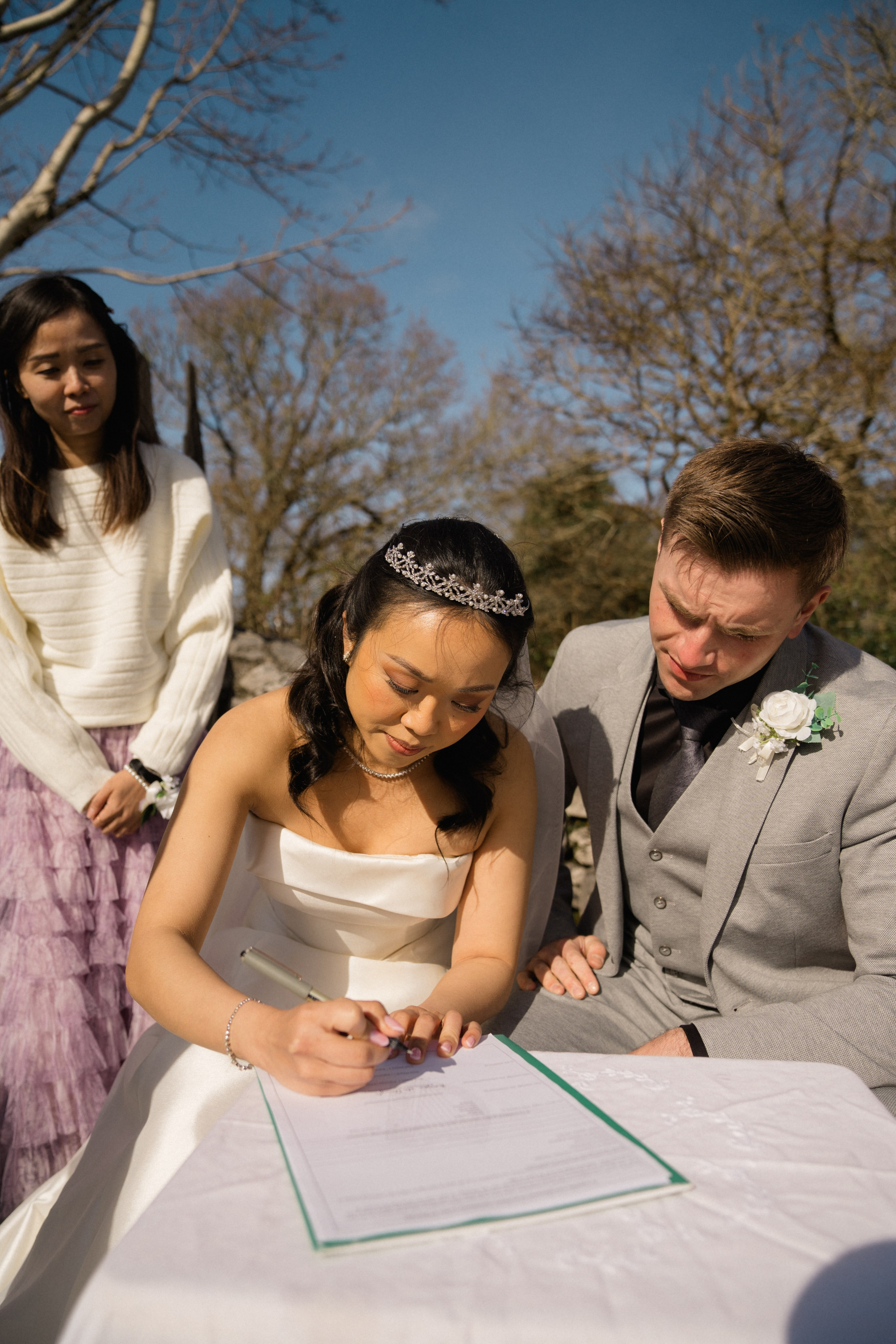 Aongas & Yannie. Wedding and family photographer Ireland