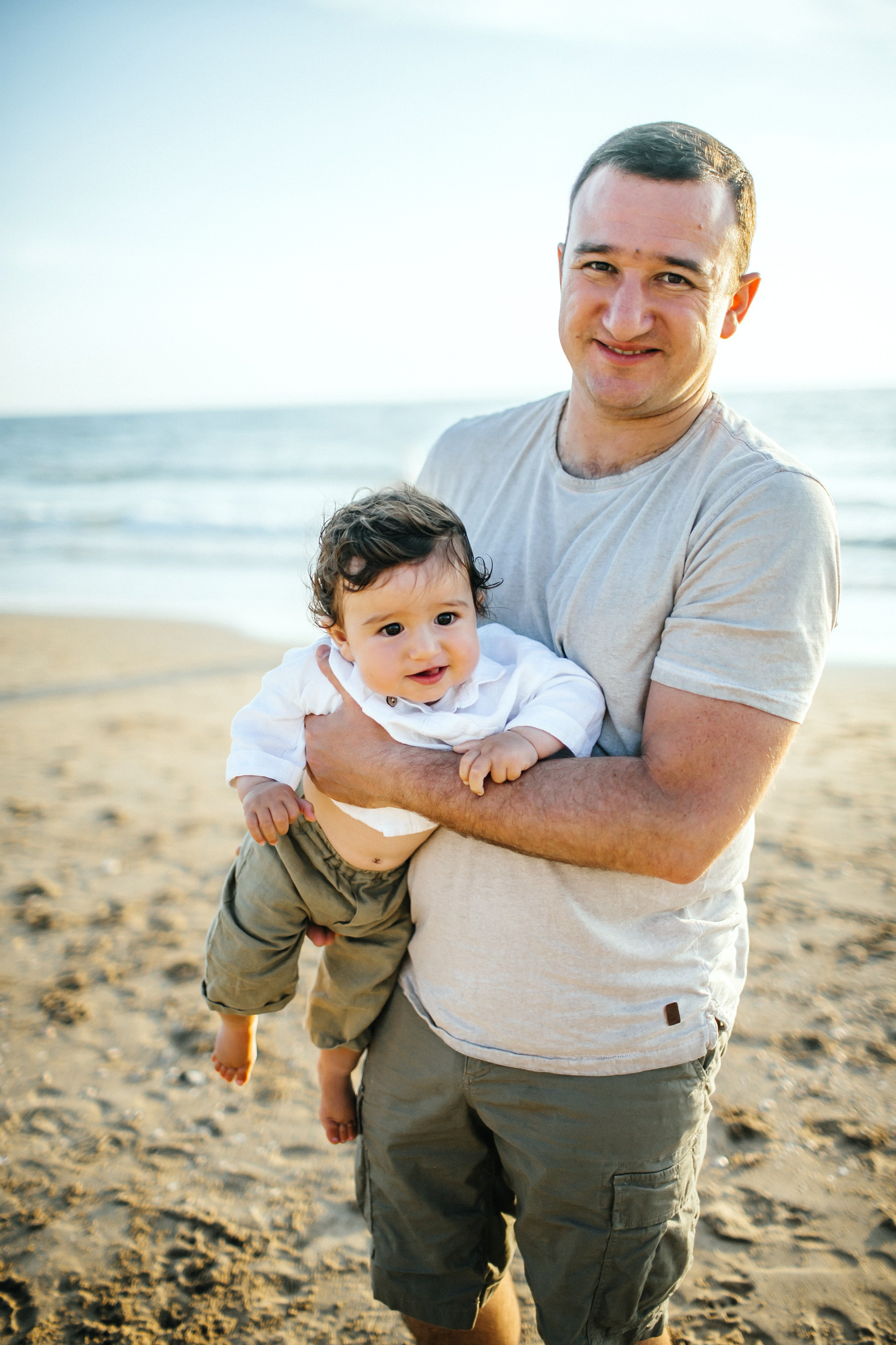 Studentim beach / Eithan 9 month. Family photographer in Israel