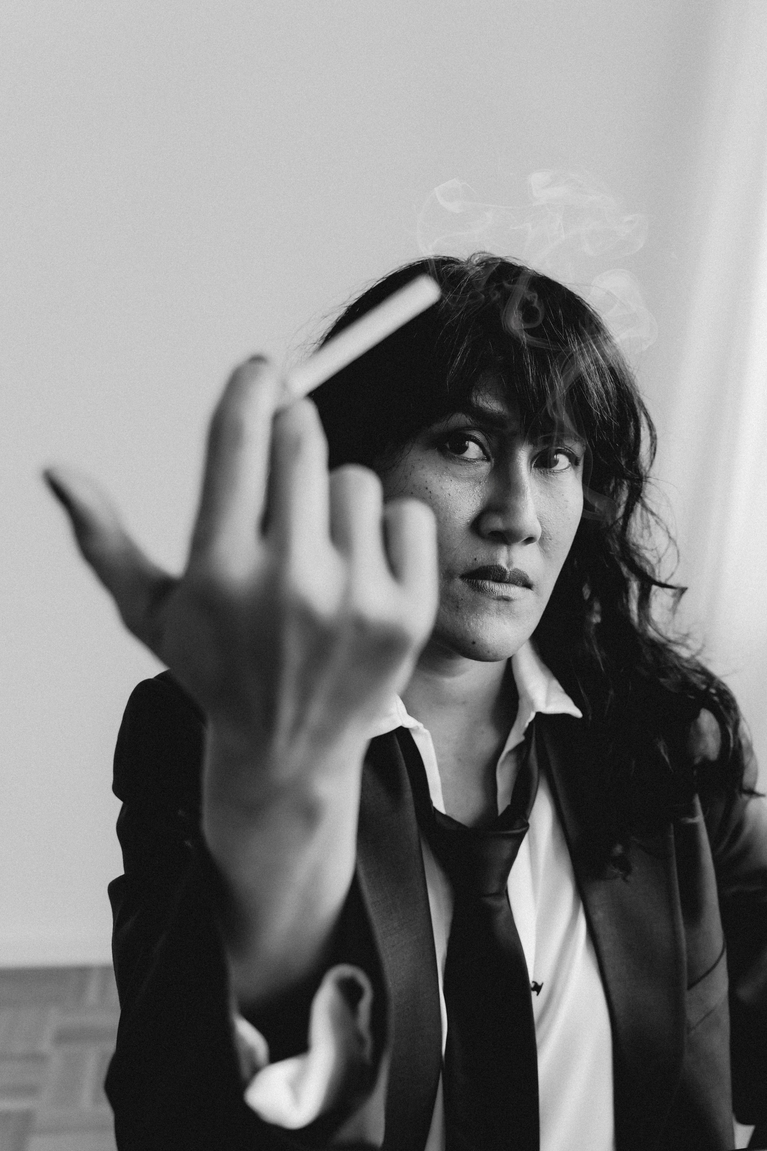 Schwarz-Weiß Portraits der besonderen Art. Schwarz-weiß Fotografie in Münster. Fotografin Viktoria Roschen