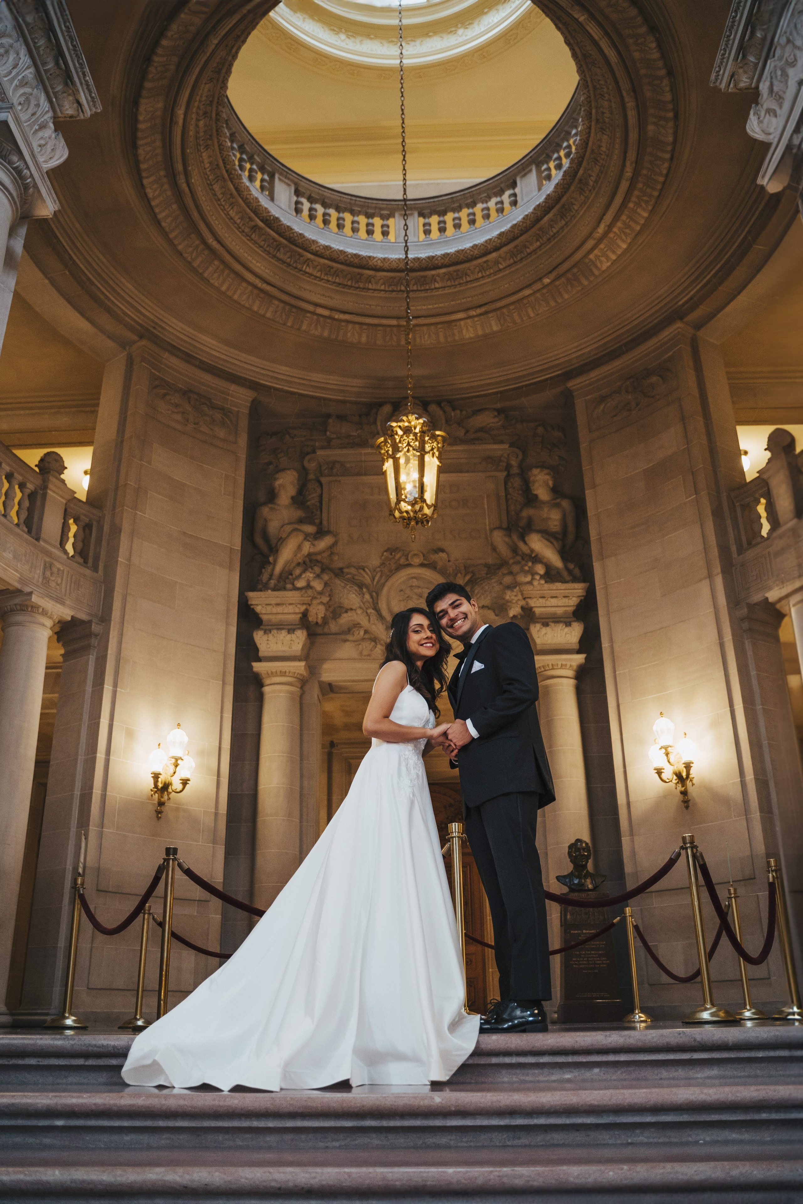 Sity Hall. Wedding family photographer and videographer California San Francisco Bay Area