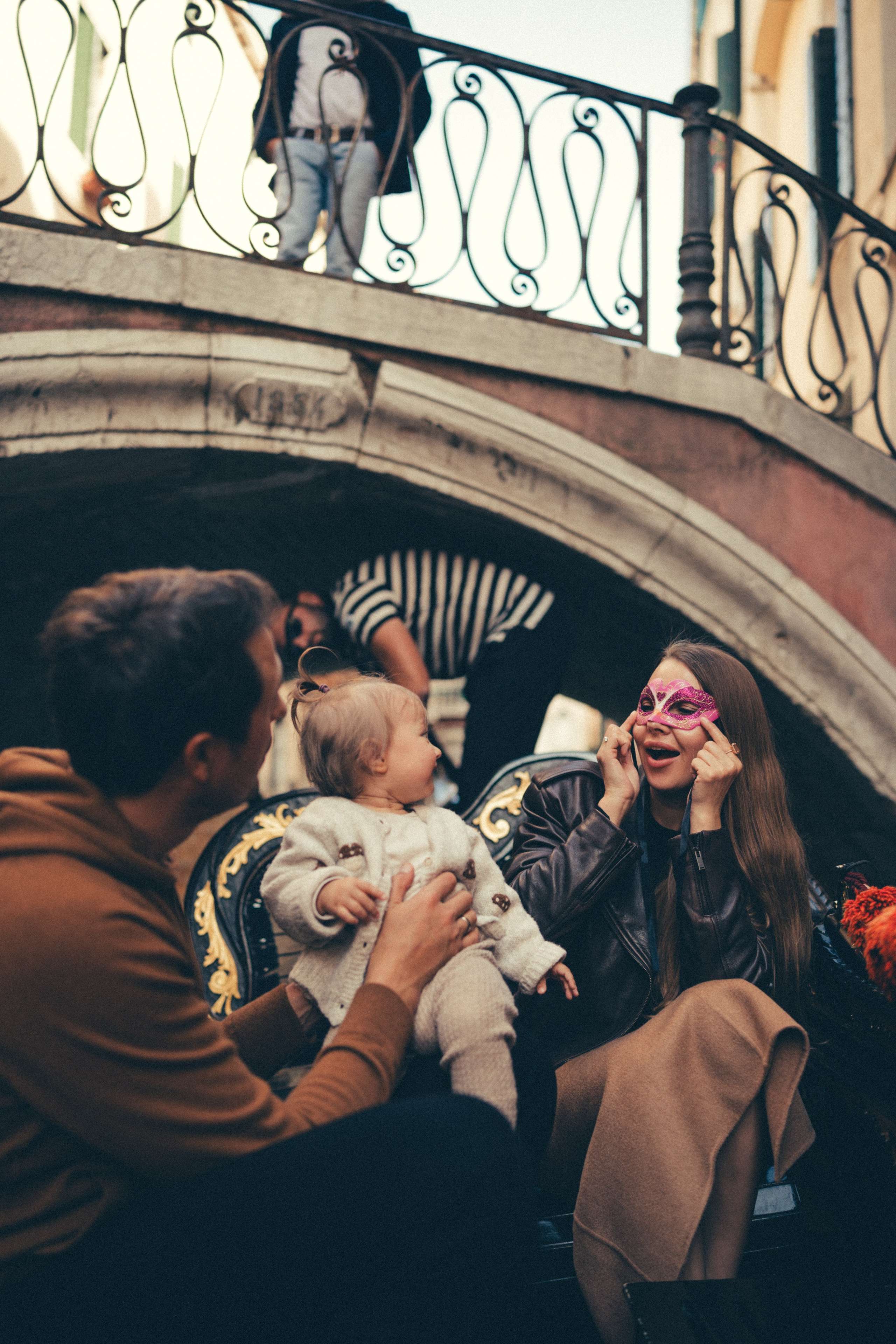 Family in Venice. Фотограф в Венеции
