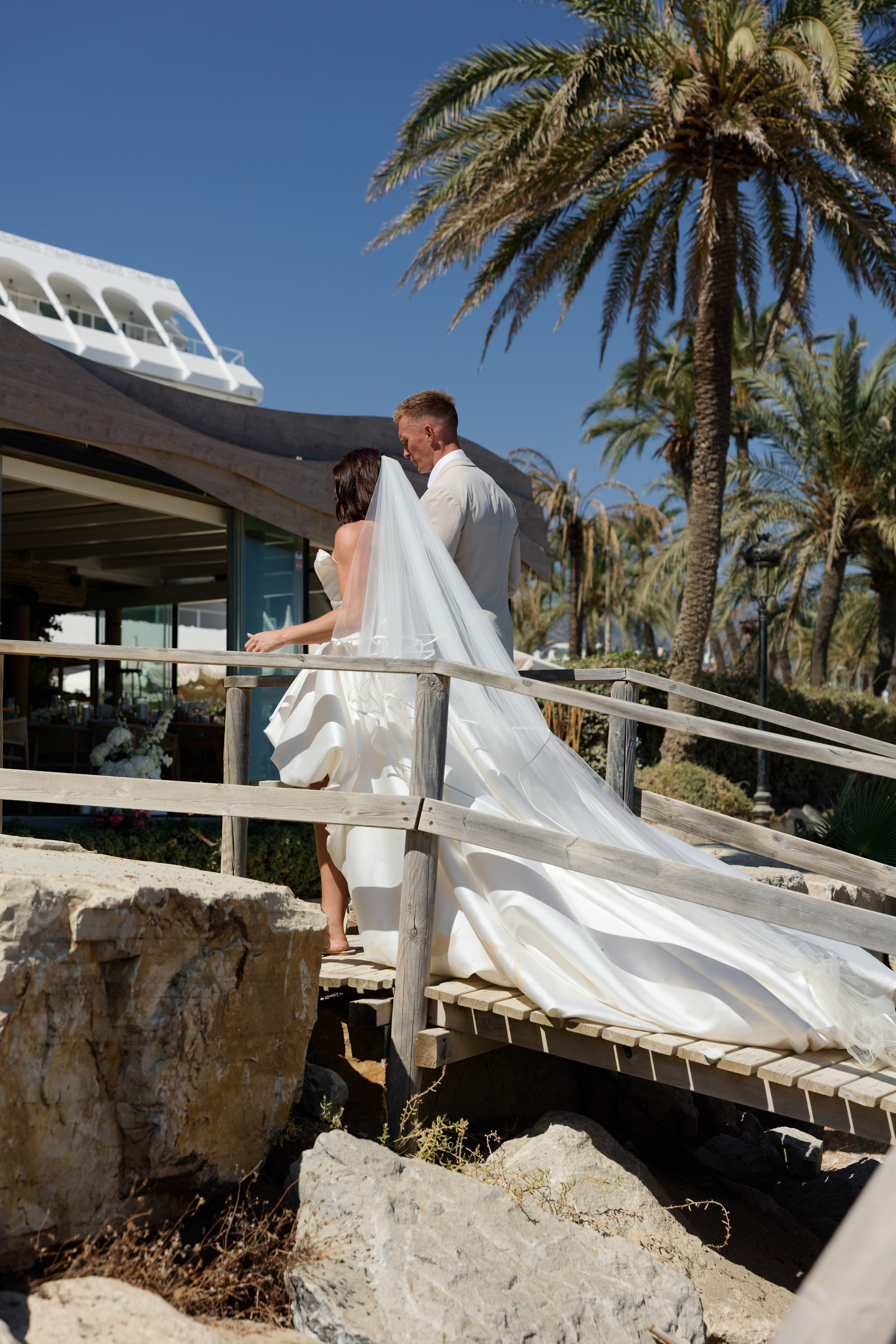 Beach Wedding in Marbella PREVIEW. Destination Wedding Photographer — Nikita Burtsev