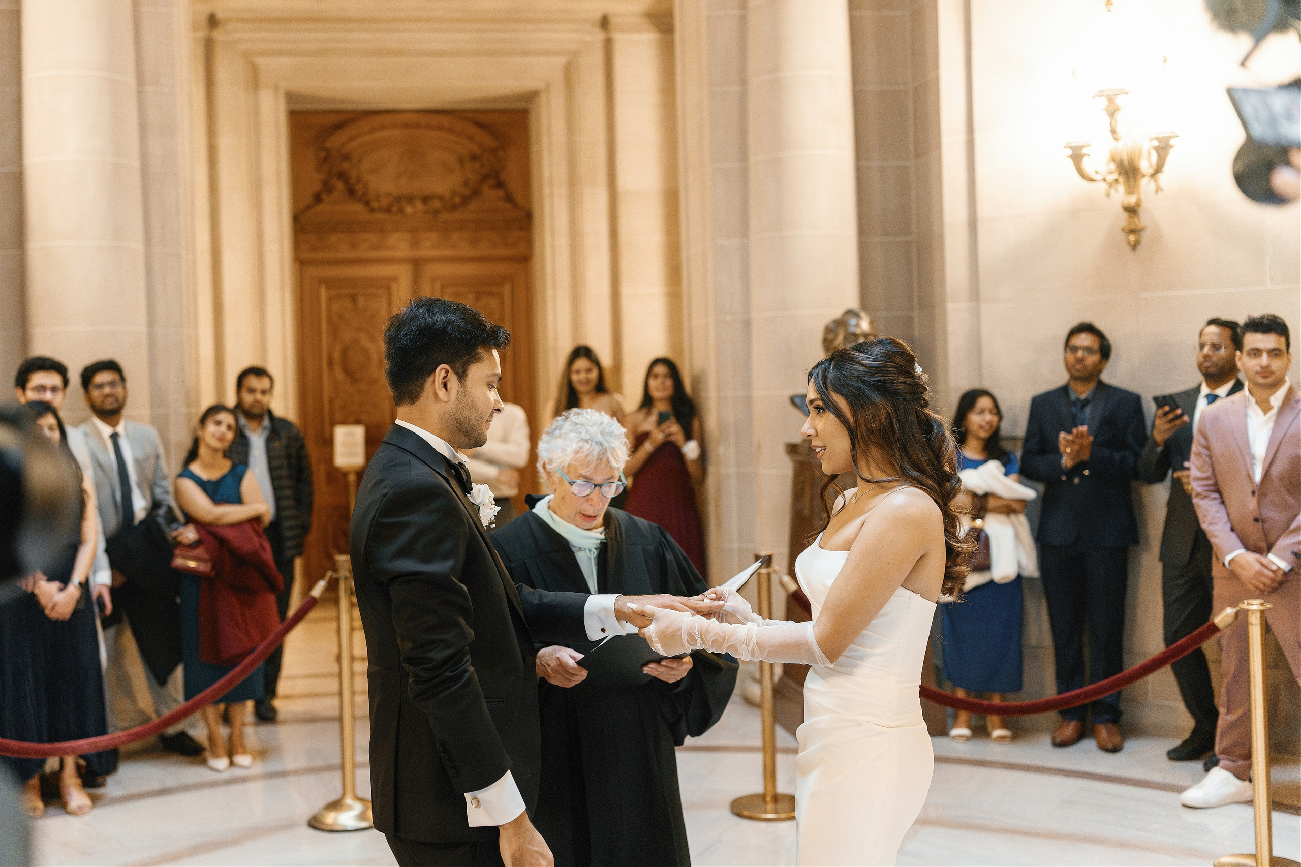 San Francisco City Hall Wedding. Wedding Photography & Videography Team in California, Los Angeles, San Francisco, San Diego and Travel
