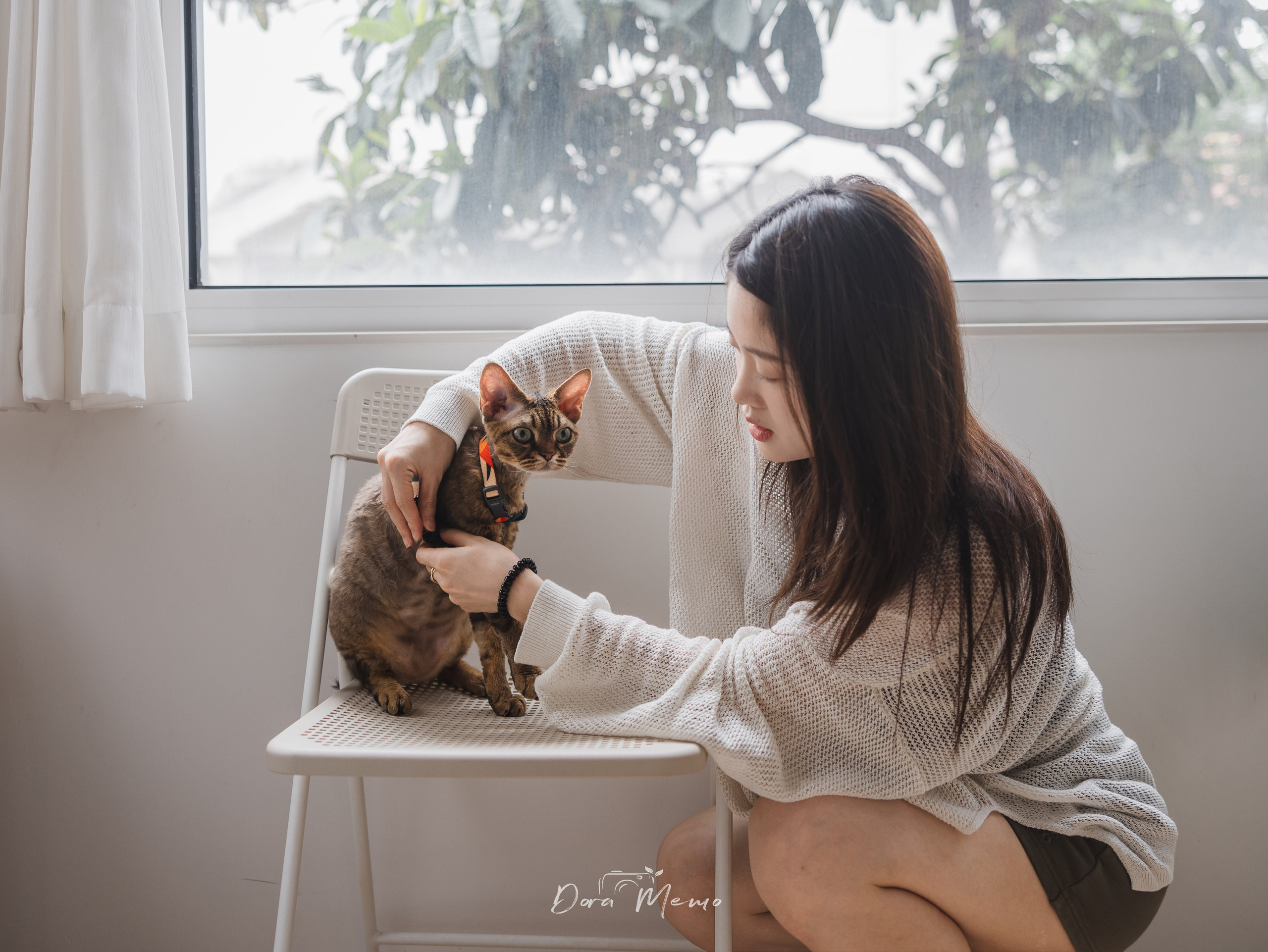 Shanghai Pet Family Photography | A Warm At-Home Session with Two Cats