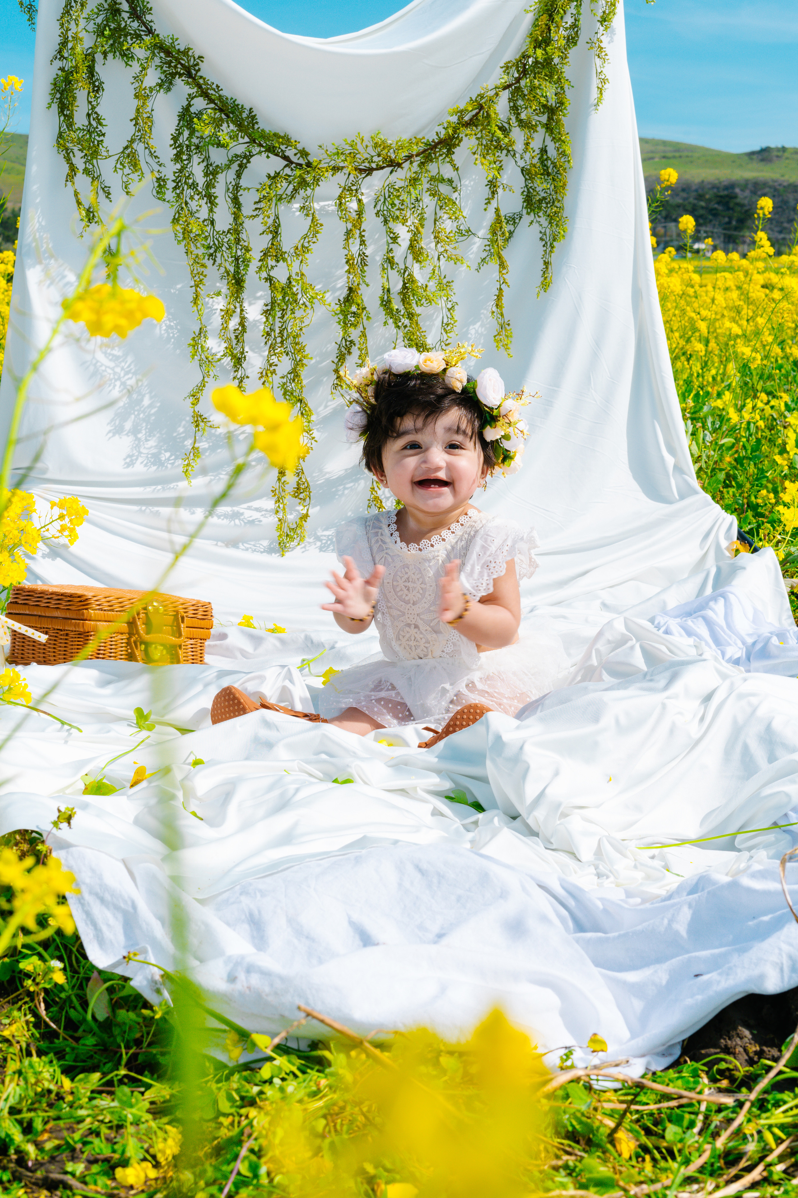 Baby Milestone. Julia Bolgov Photography | Newborn, Family, Maternity & Milestone Photographer in Bay Area, CA