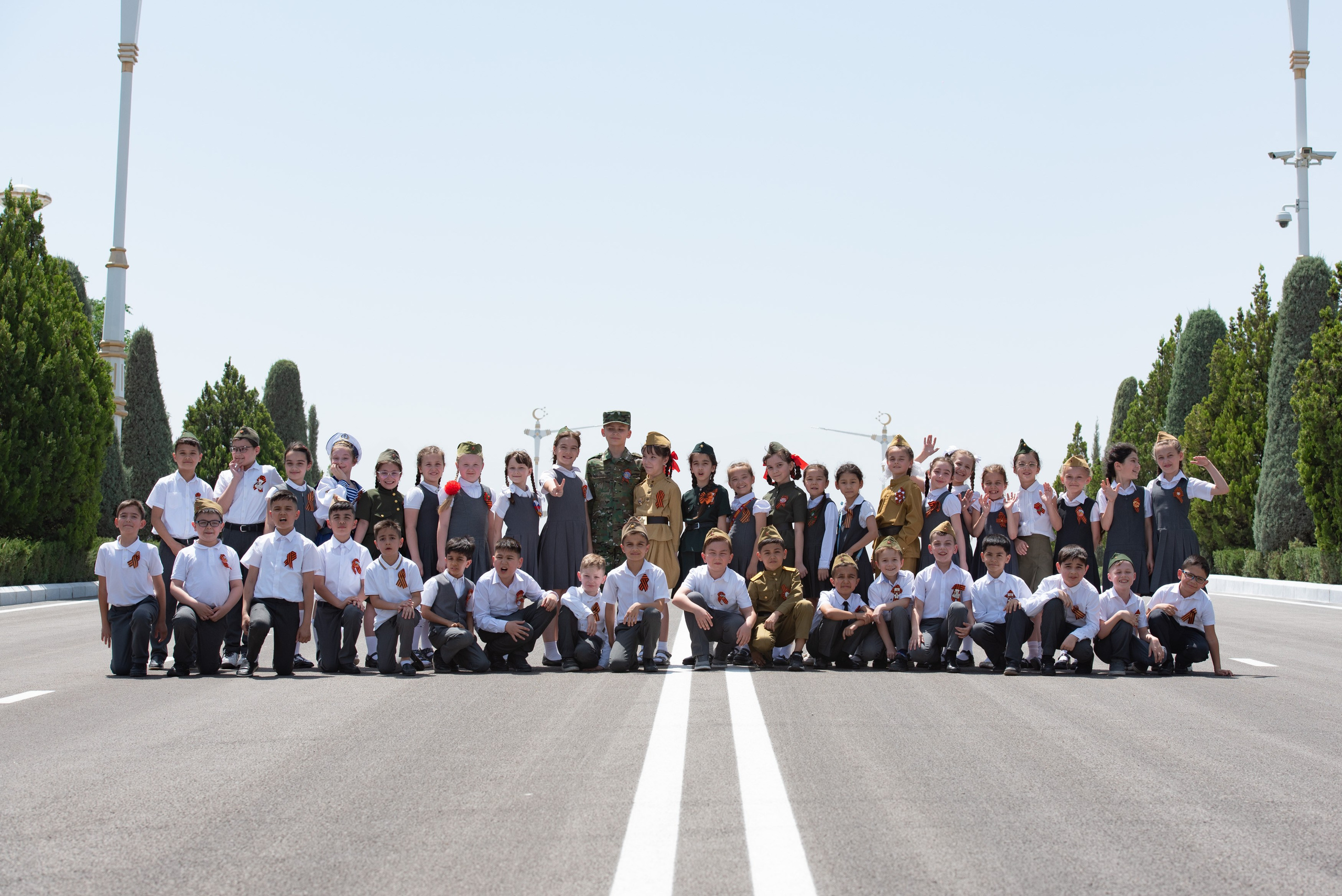 Вечный огонь 2"А» класс. Ваш фотограф в Ашхабаде Гамлет Осипов