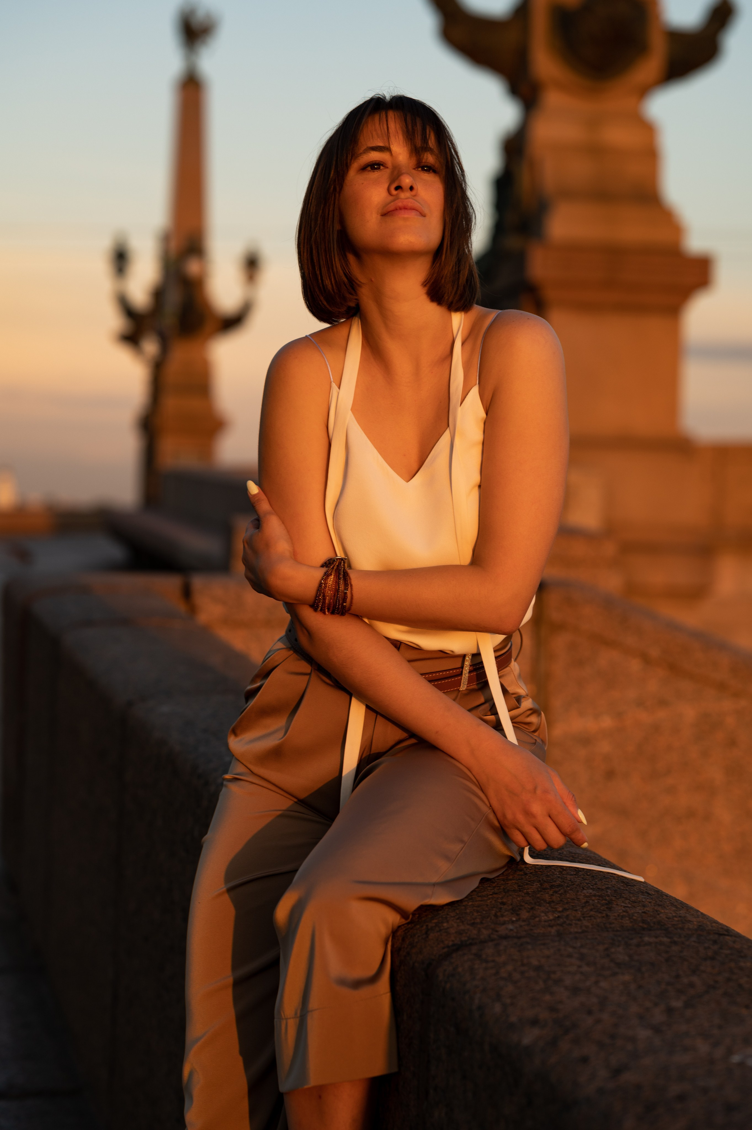 Liza — St. Petersburg and sunrise. Photographer Yulia Lushnikova, Based in Valencia