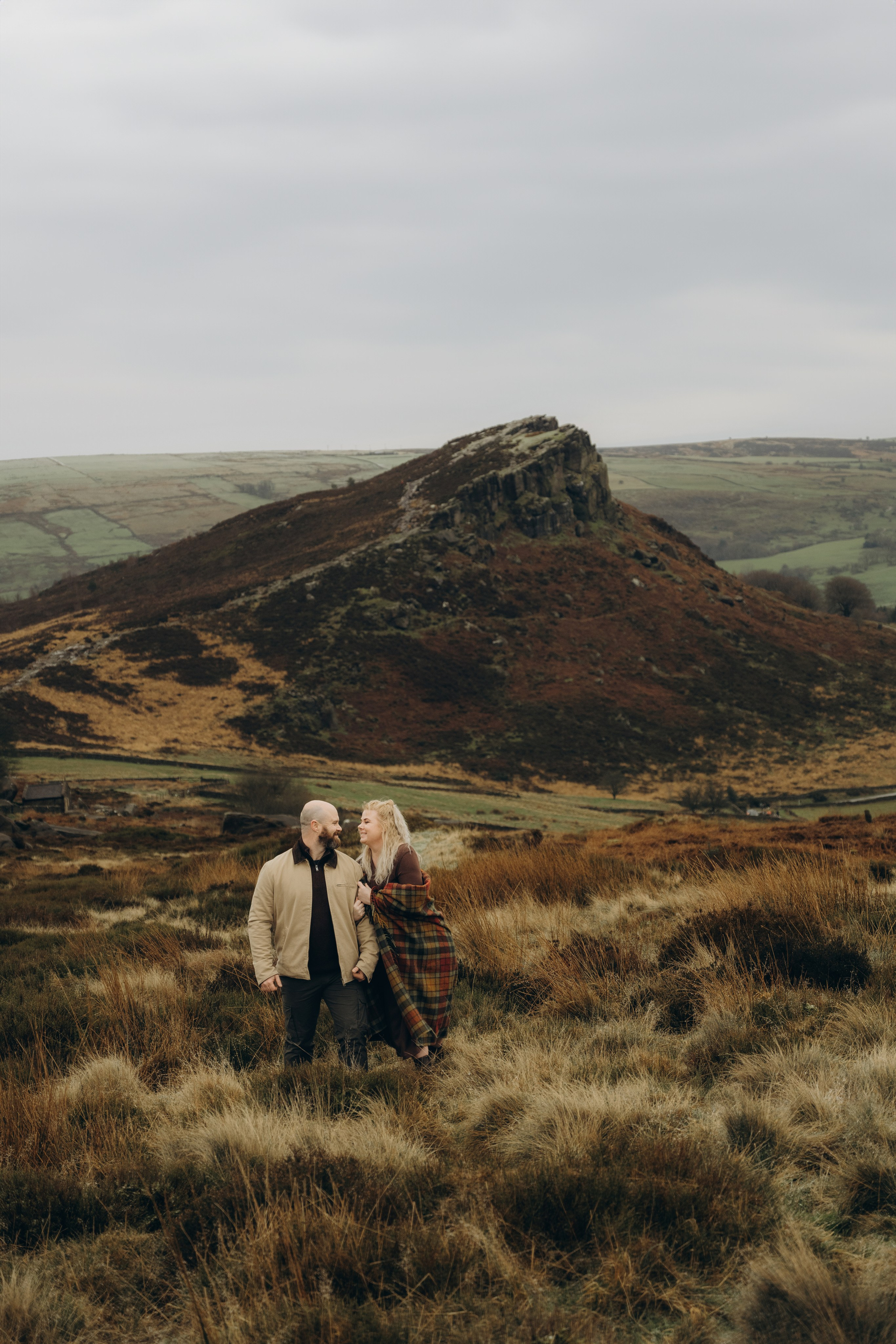 L & C in Peak District. Tania Gandrabur, photographer in West Midlands, England
