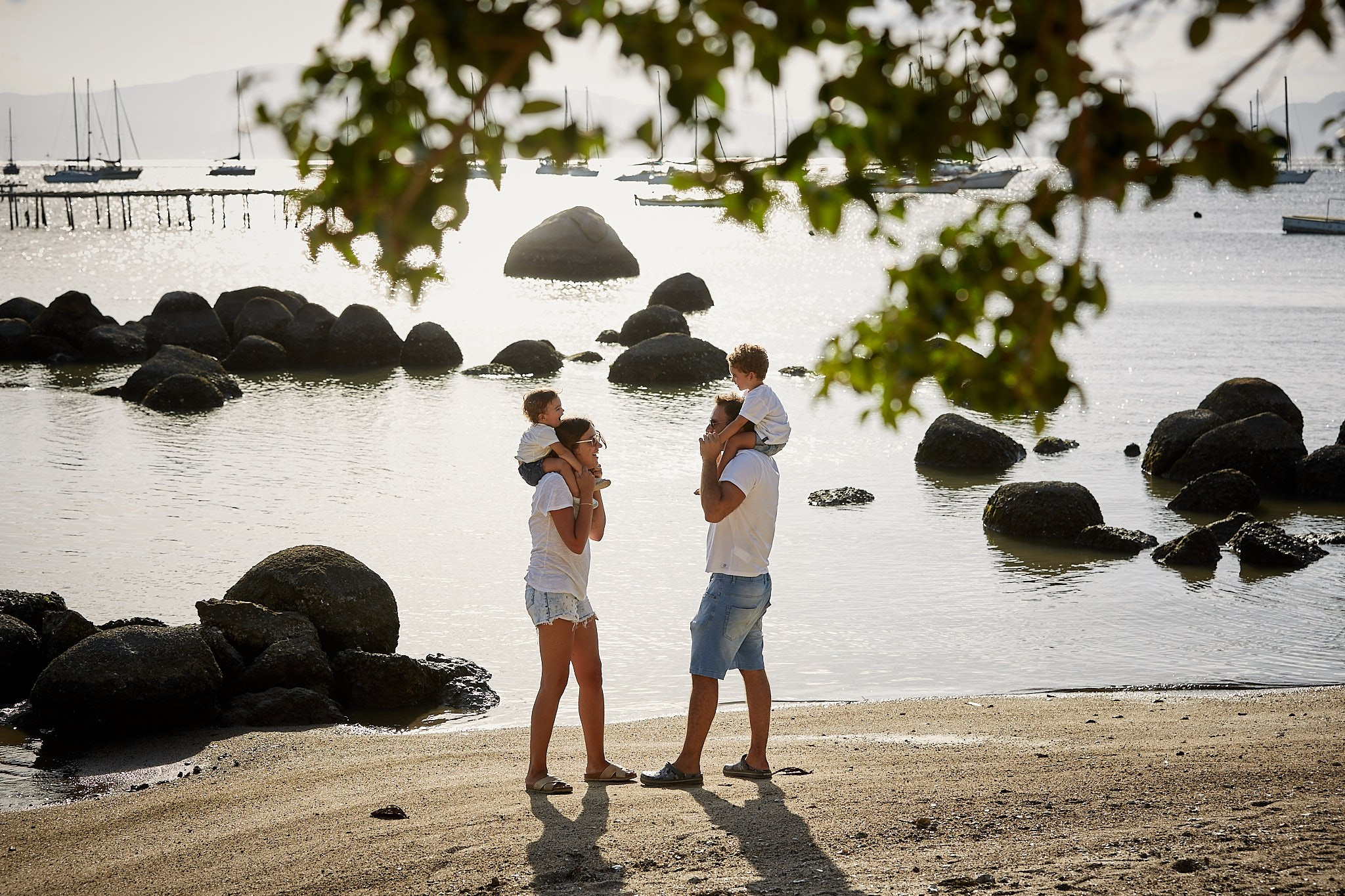 Ensaio Karina, Martin, Santiago e Ana Paula. Fotógrafo de casamentos em Florianópolis