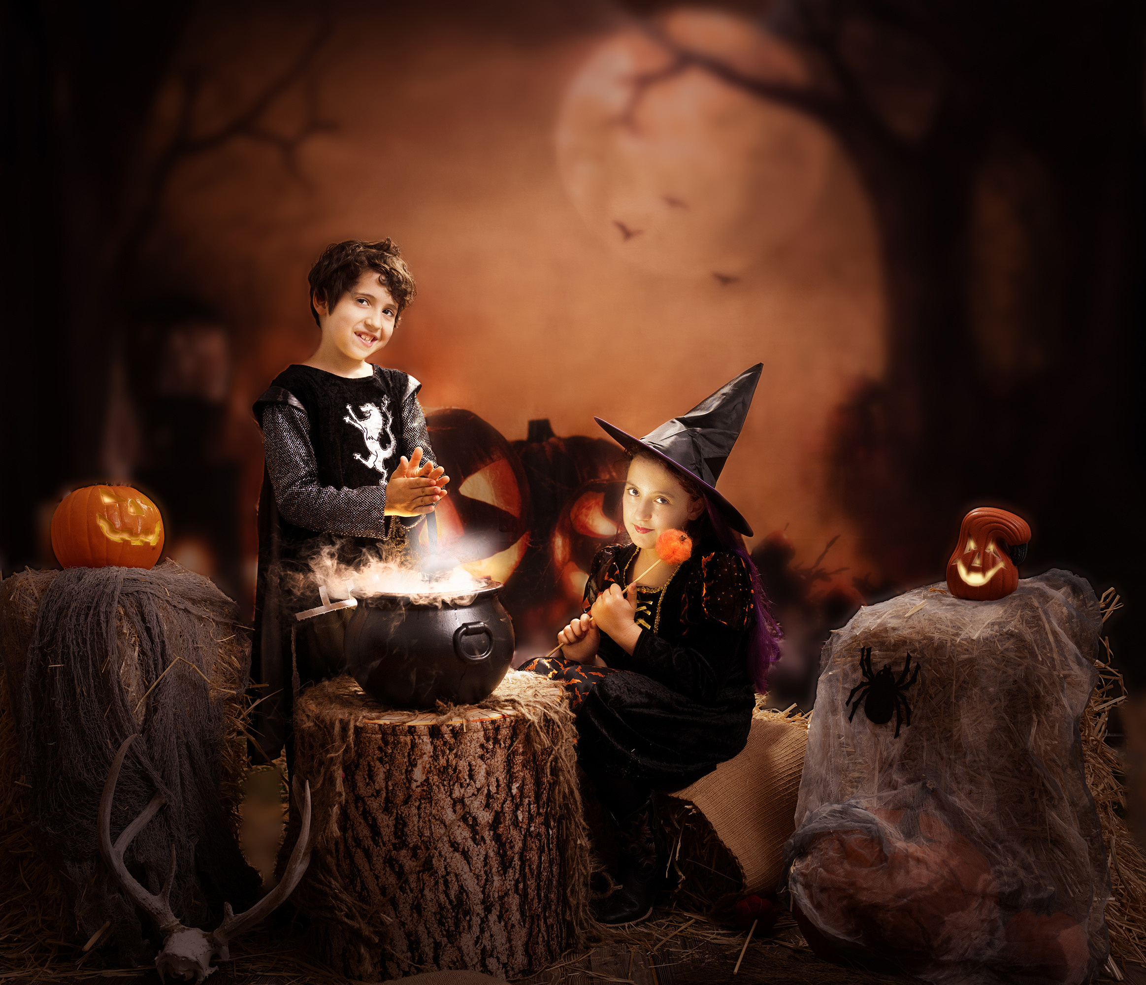 Halloween. Photographer Irina Kozhemyakina. Houston