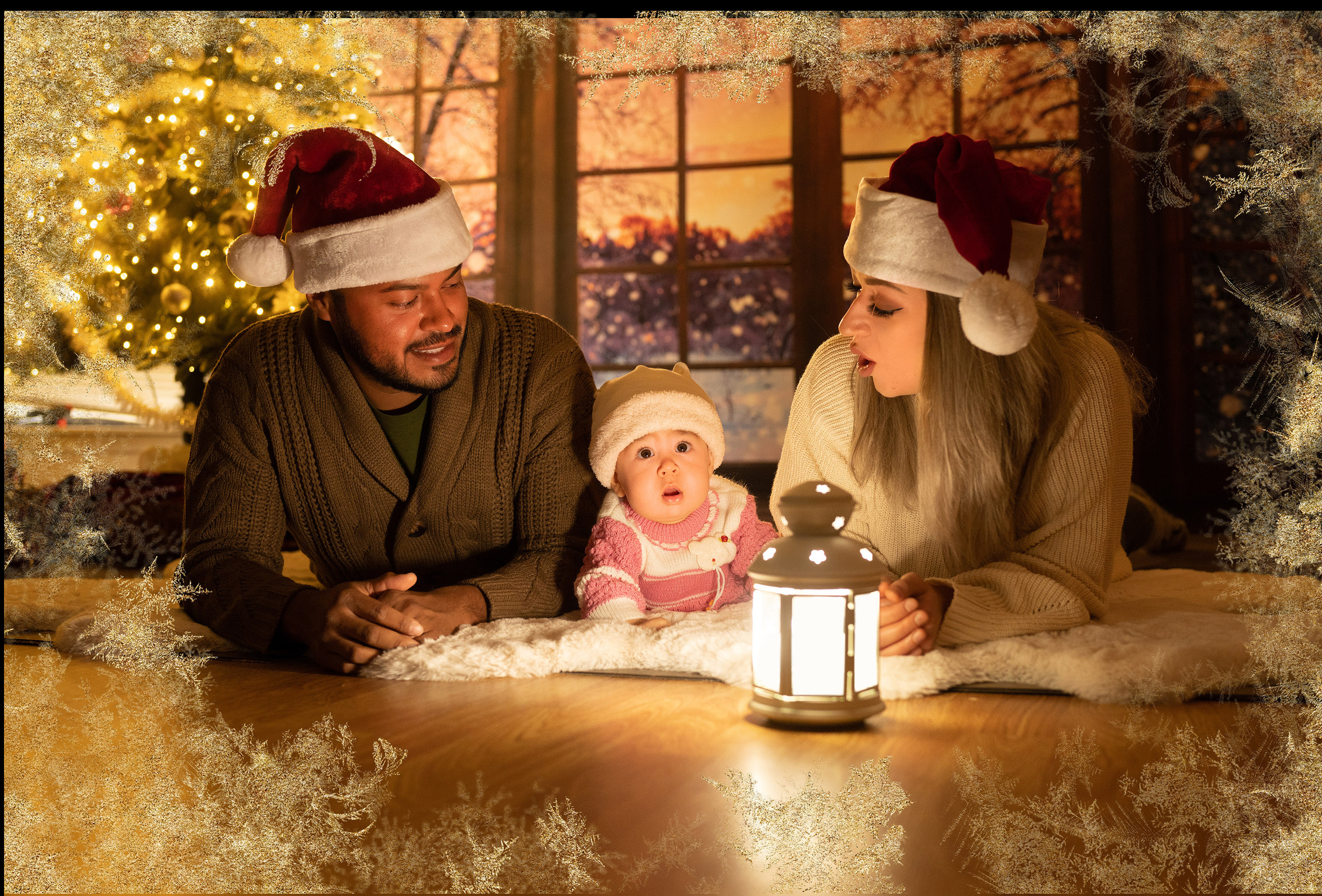 New Year photo sessions 2021. Photographer Irina Kozhemyakina. Houston