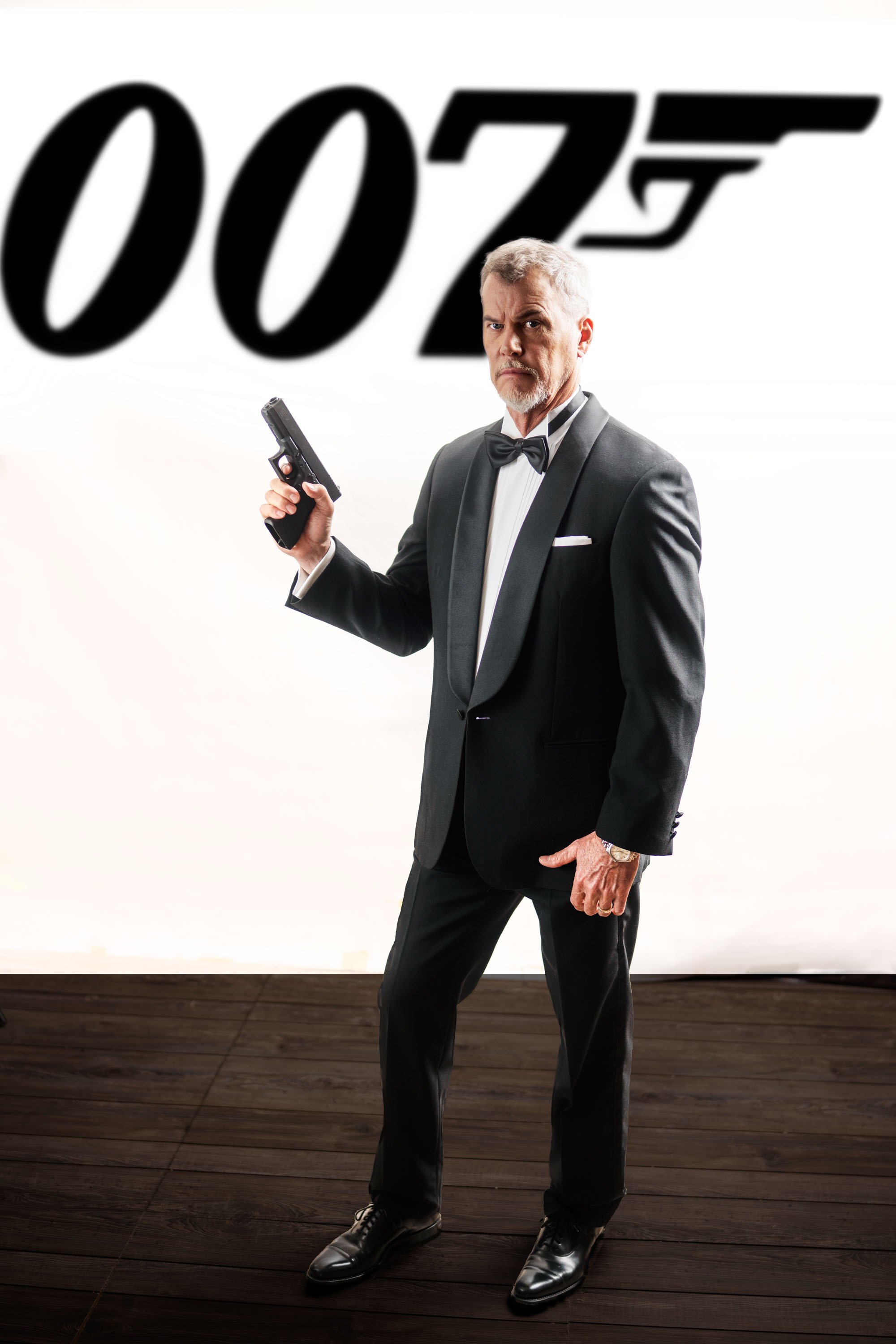 Agent 007. Photographer Irina Kozhemyakina. Houston