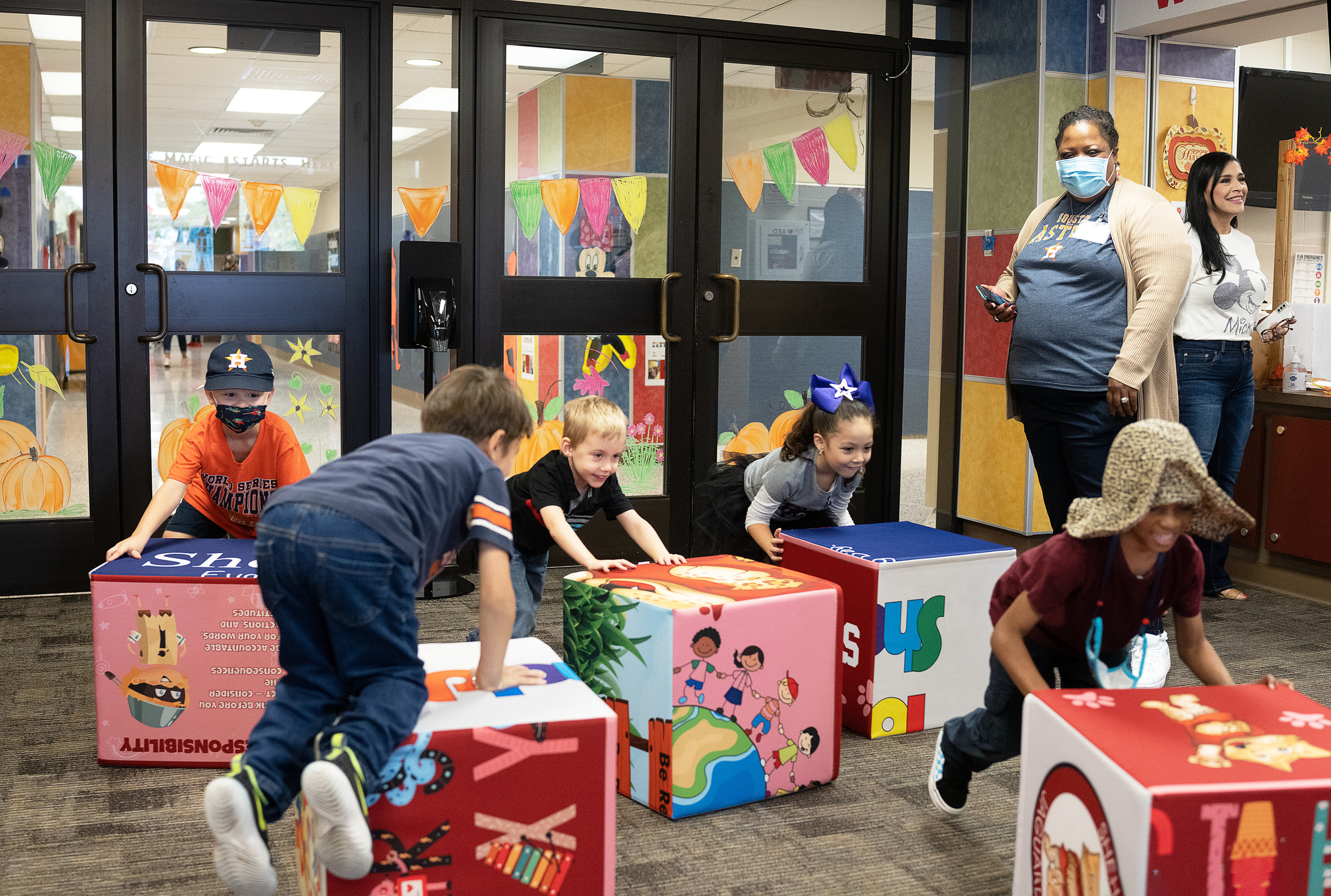 At school. Photographer Irina Kozhemyakina. Houston
