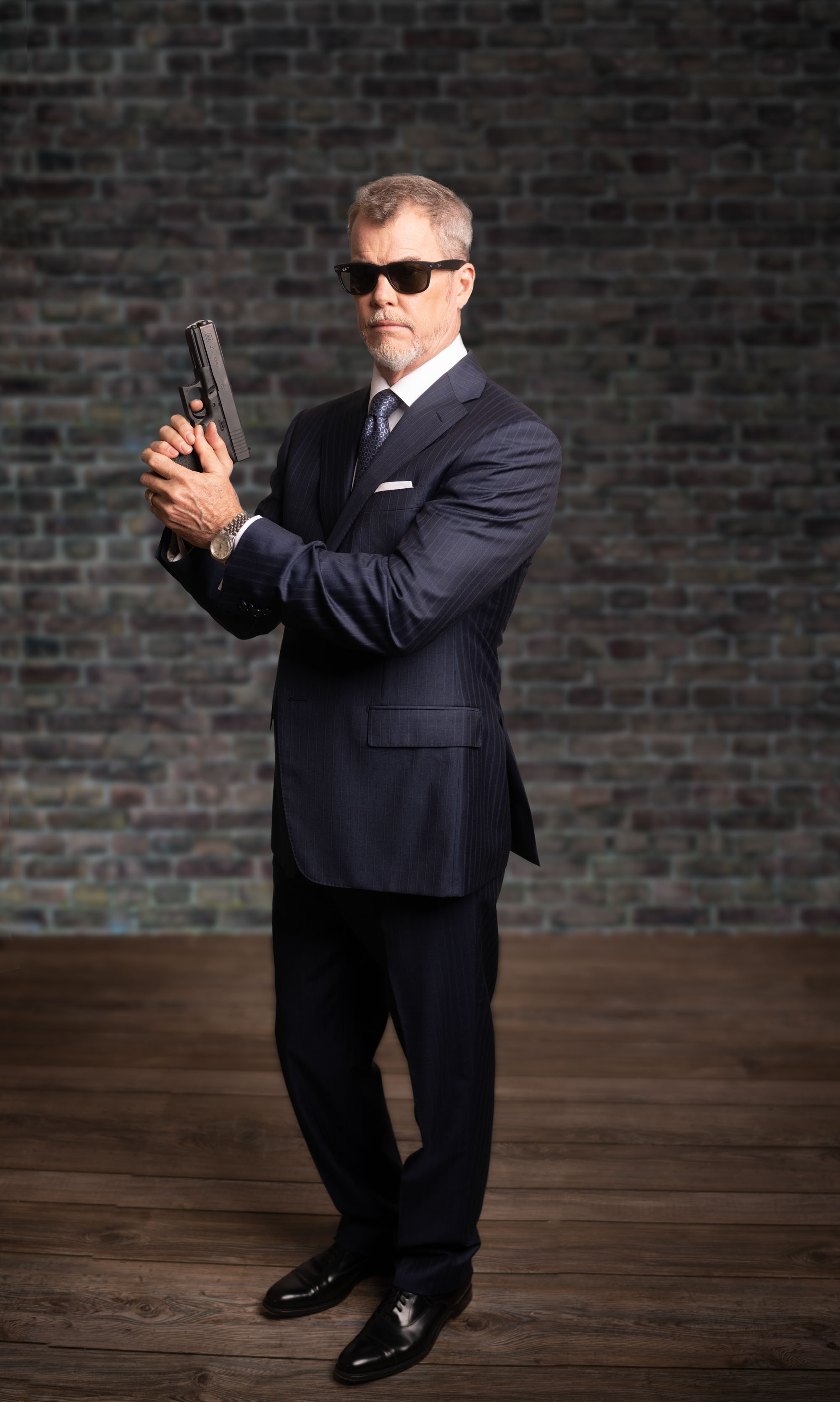 Agent 007. Photographer Irina Kozhemyakina. Houston