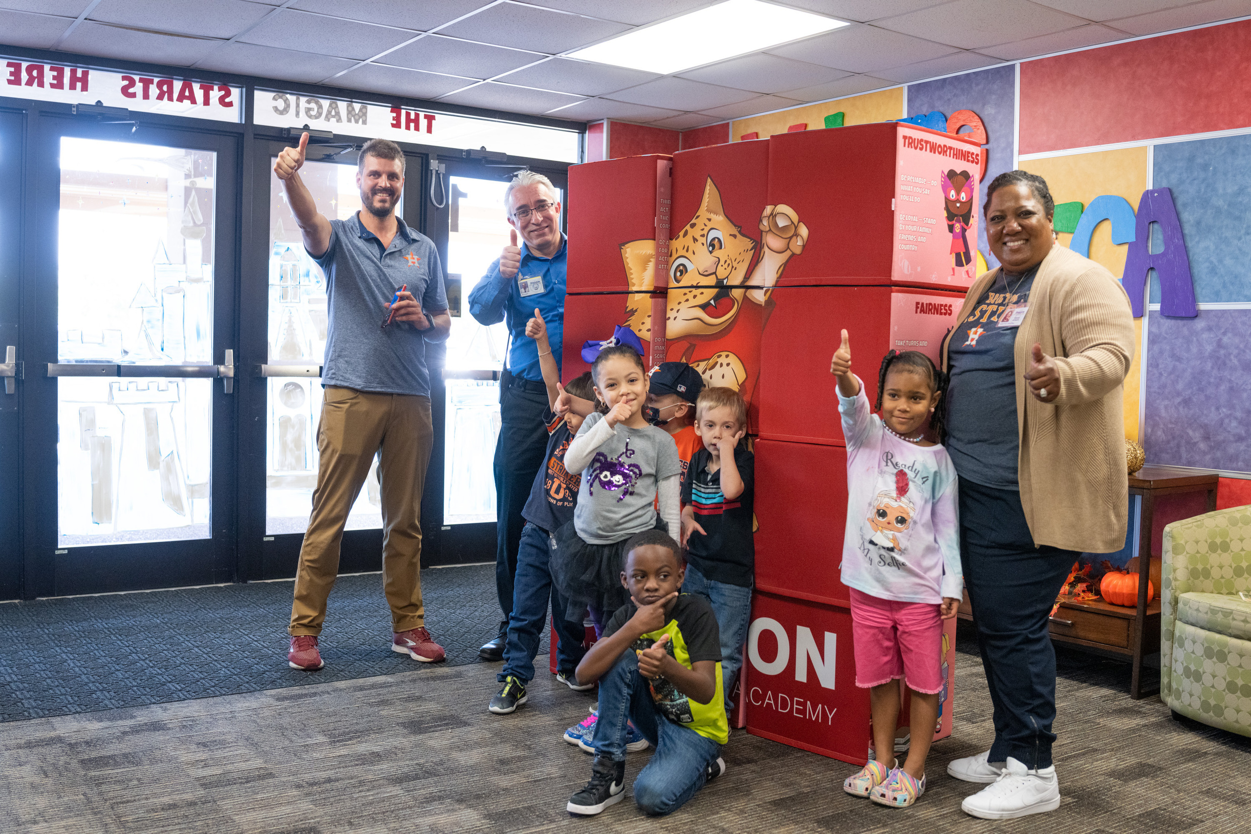 At school. Photographer Irina Kozhemyakina. Houston