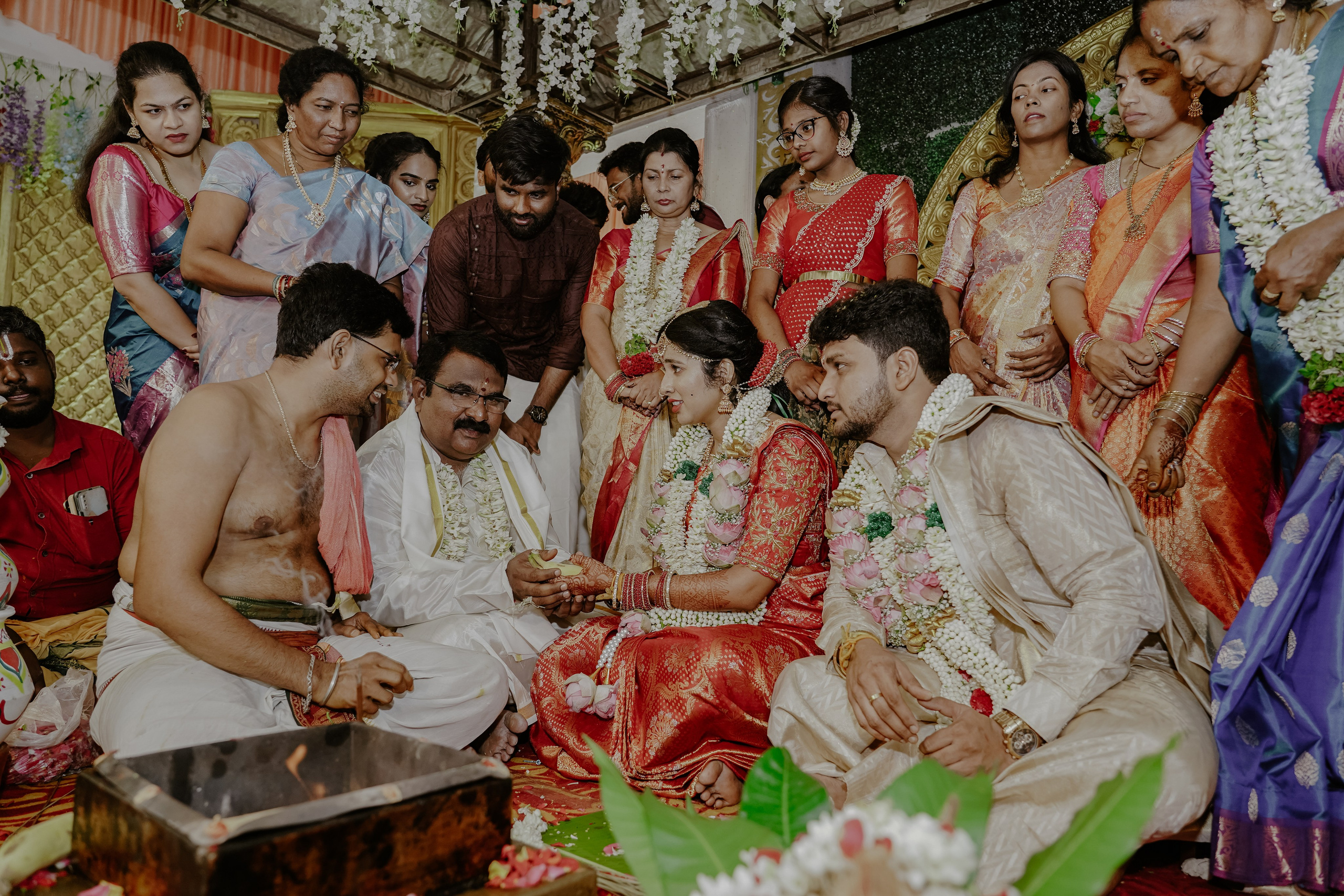 Vignesh & Greeshma. Agam Vizha