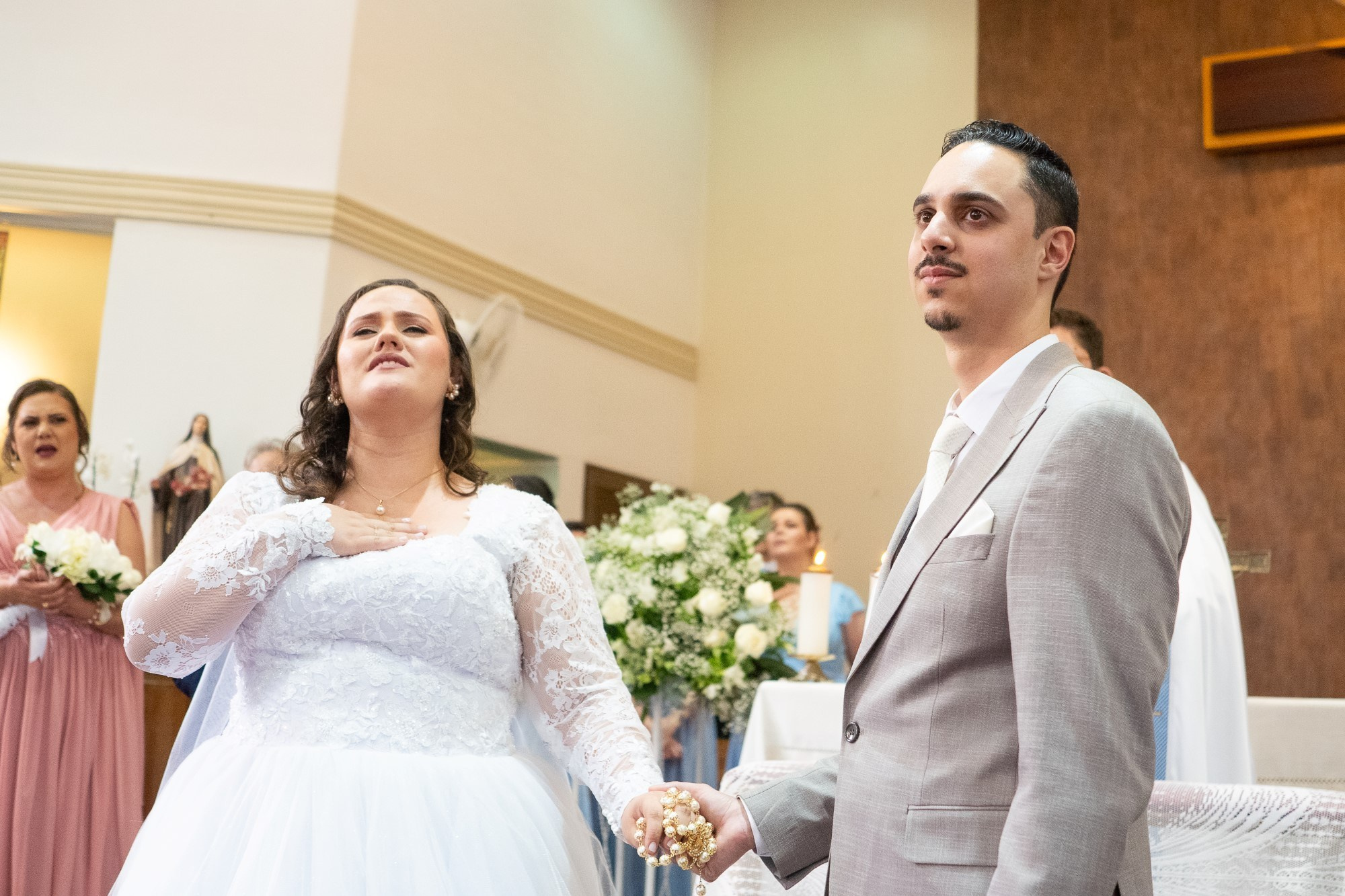 Casamento Geo e Renan — Igreja e Alvorada. Fotógrafo de casamento e Filmmaker de casamento