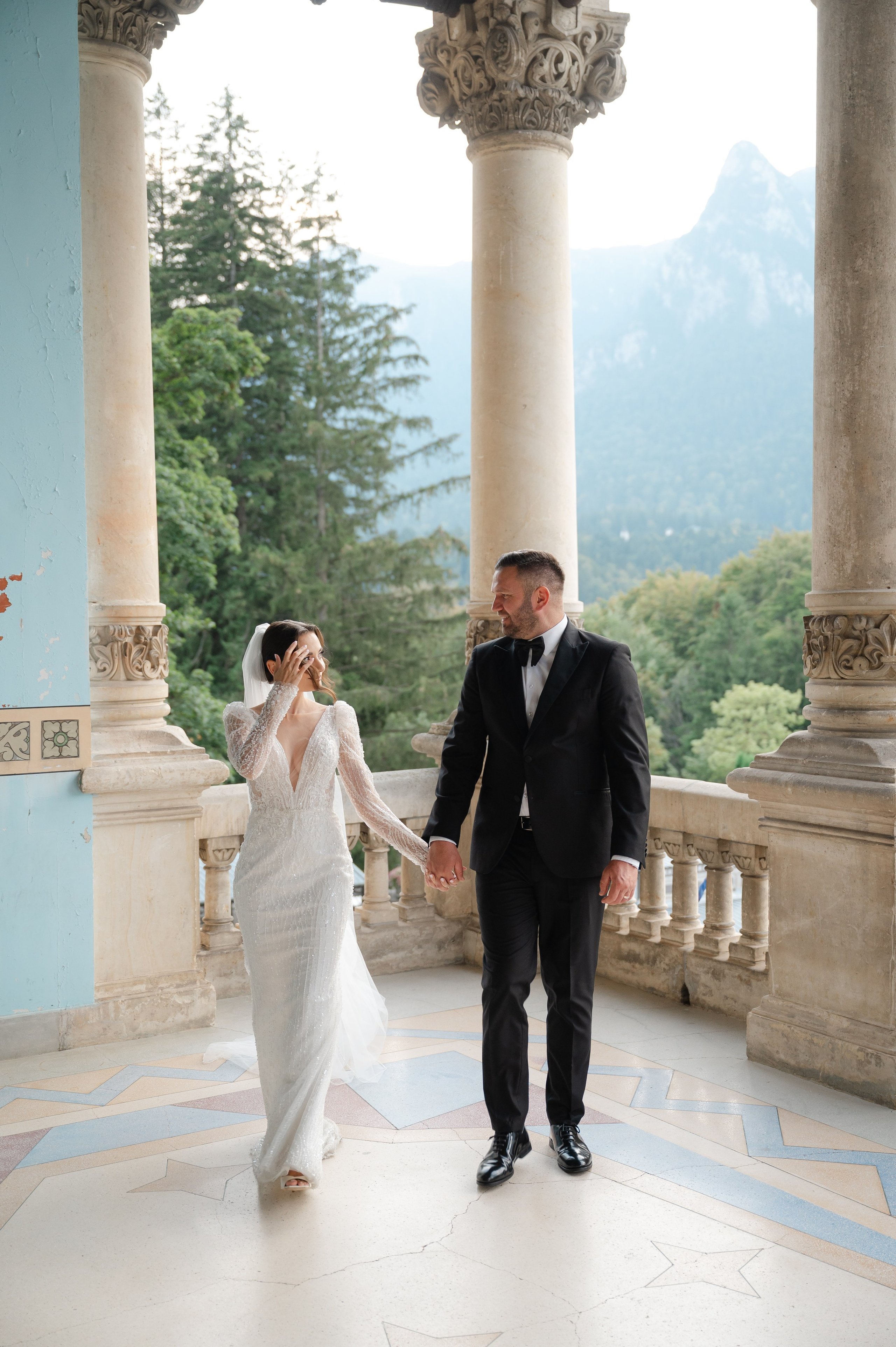 Mălina & Silviu – ședință foto la Castelul Cantacuzino | Fotograf nuntă