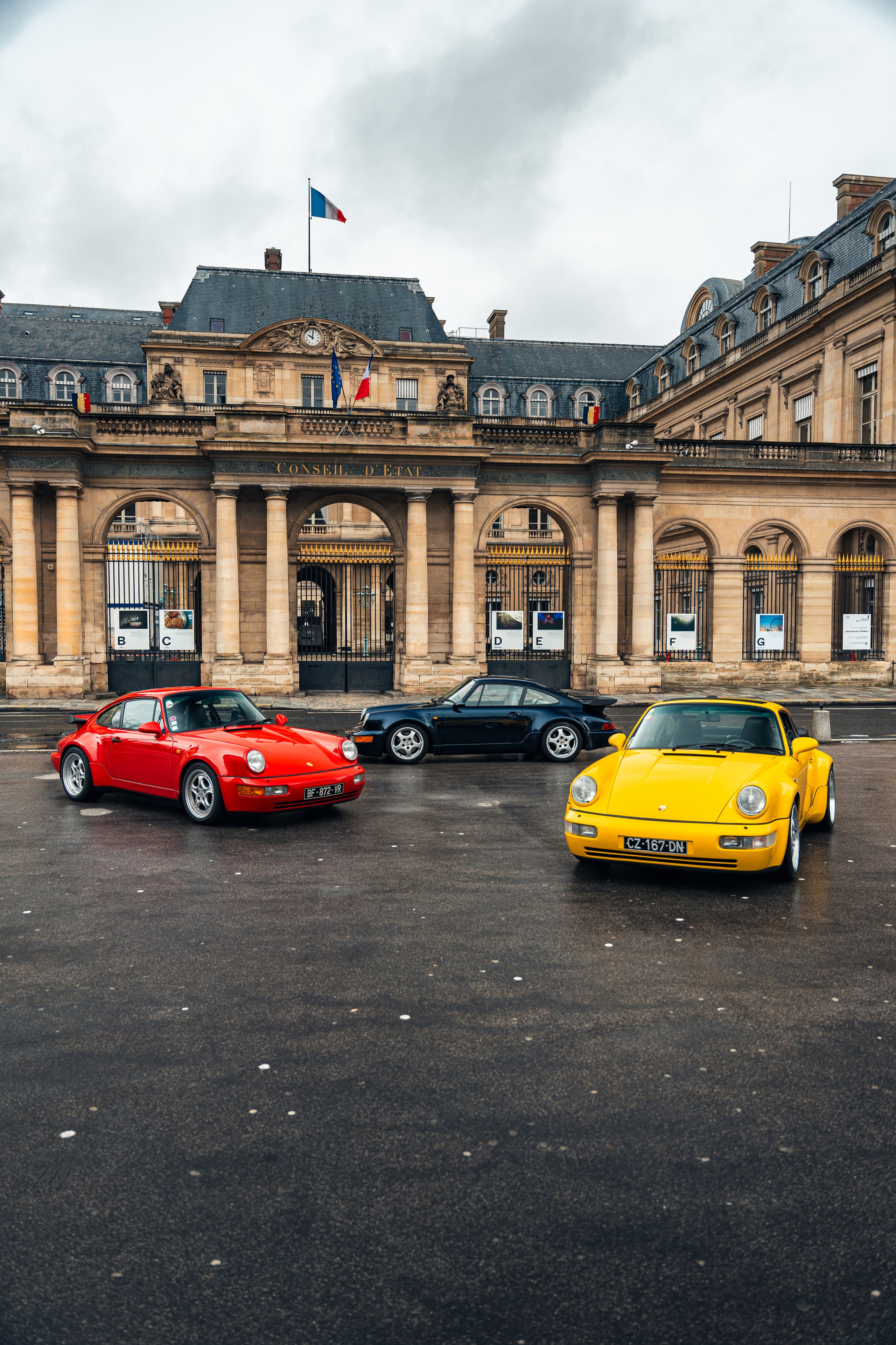 Porsches 964 Turbo. Photographer in Paris — Vitalii Motruk