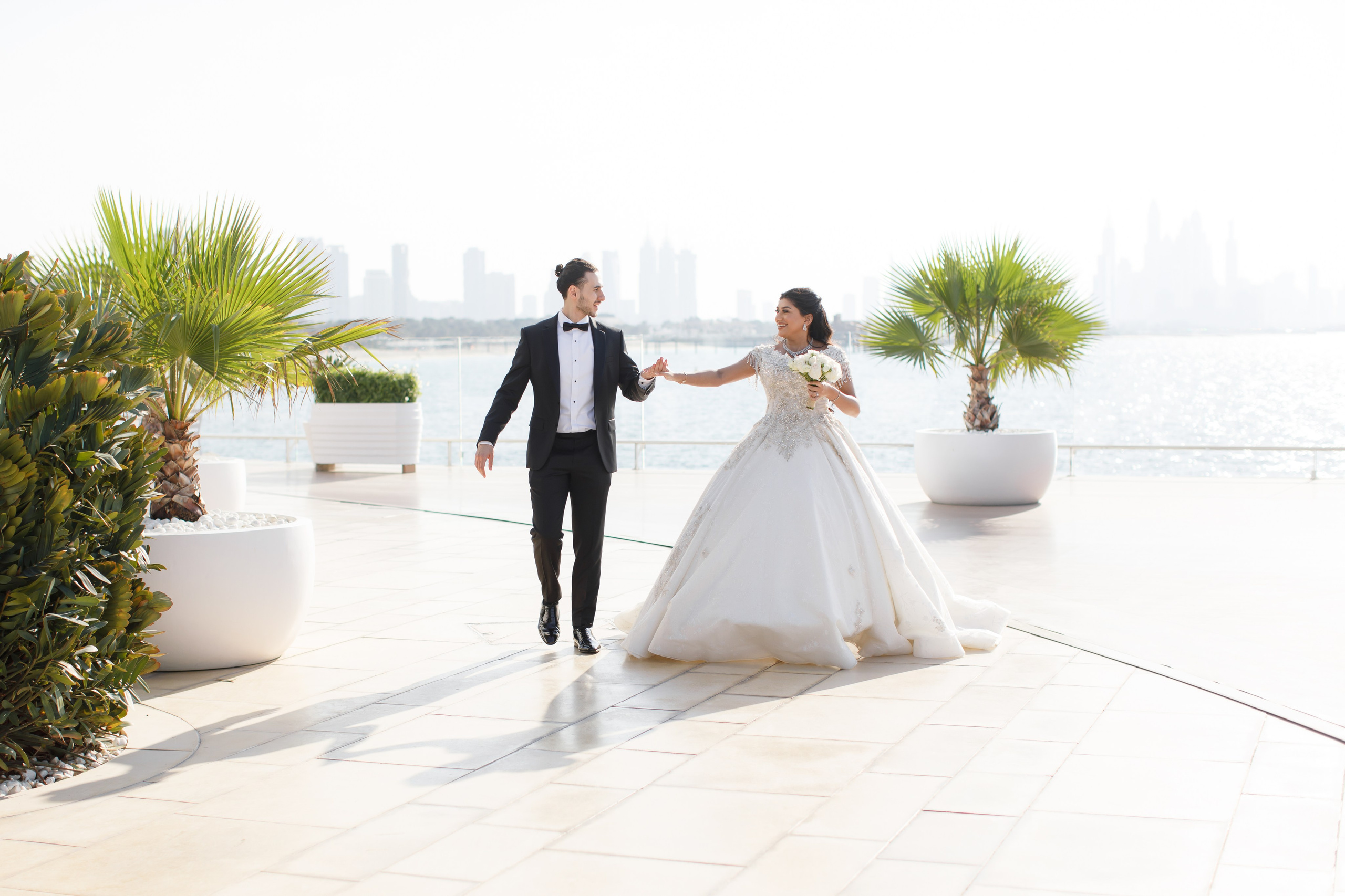 22/12/2023 Burj Al Arab wedding. Photographer Anna Curly | Weddings and Events in Dubai