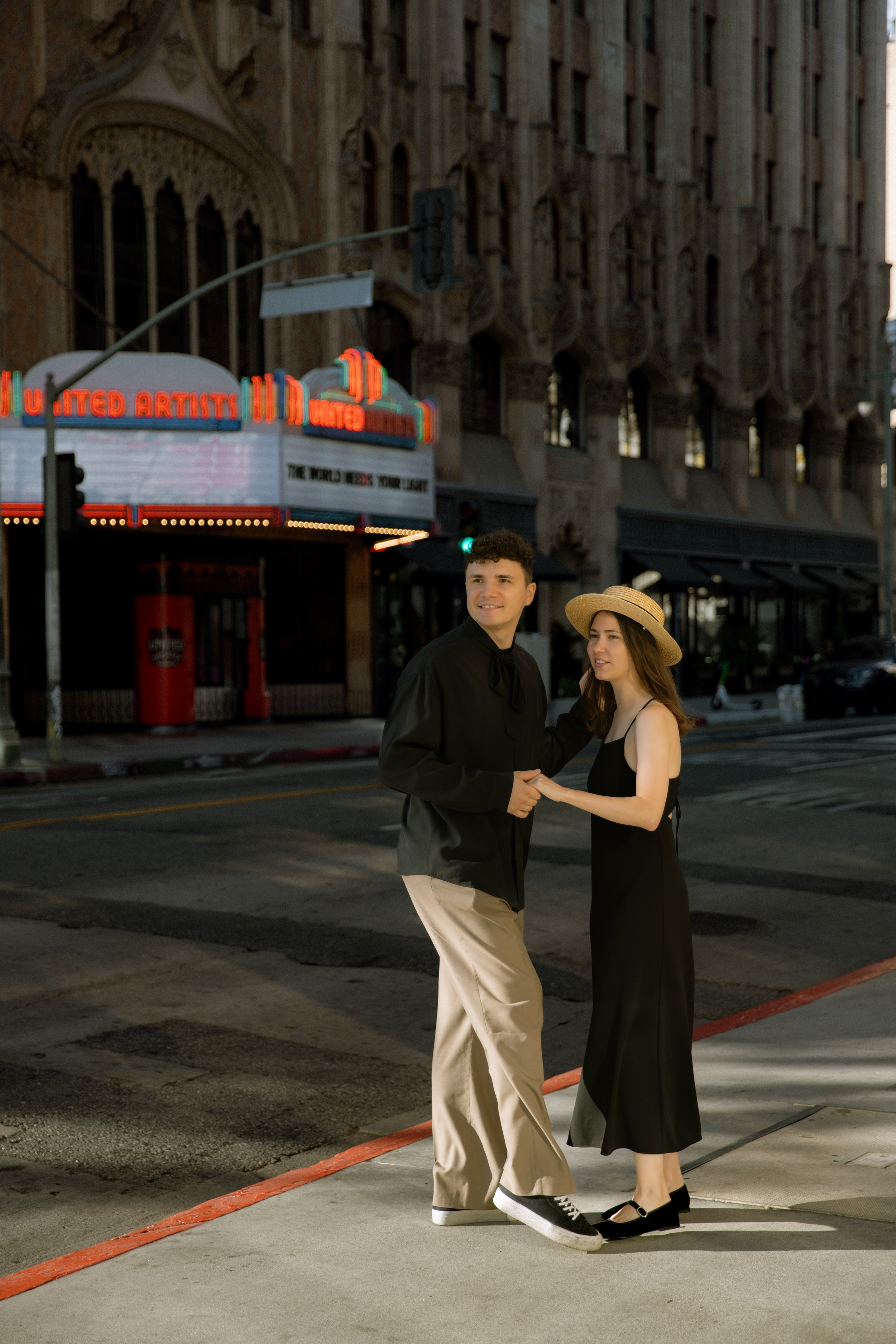 Elina & Yaroslav | Broadway. Photographer in Los Angeles. Julia Ishmuratova