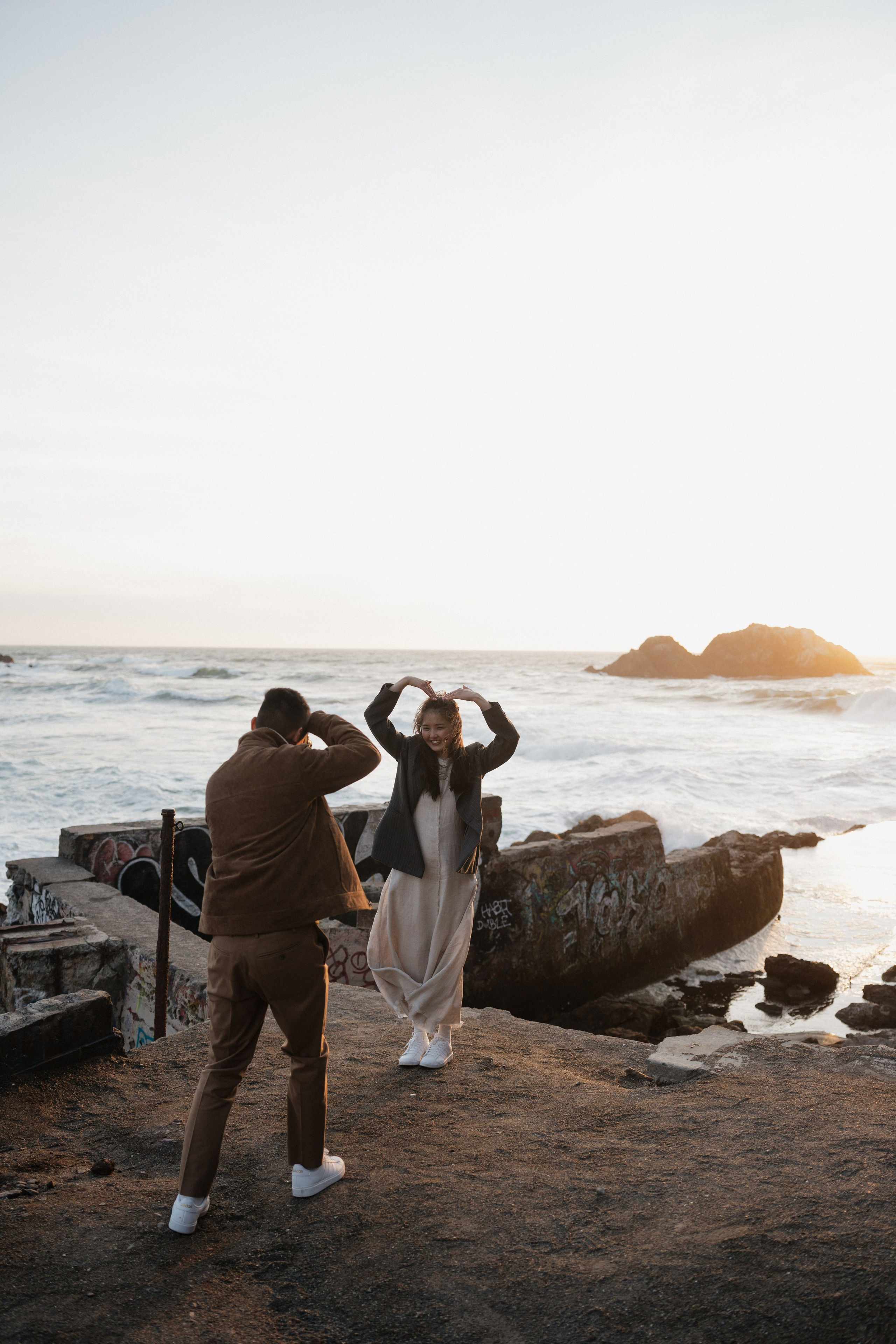 Golden Hour Magic at Sutro Baths. Soulo Photography | San Francisco Bay Area Based Photographer