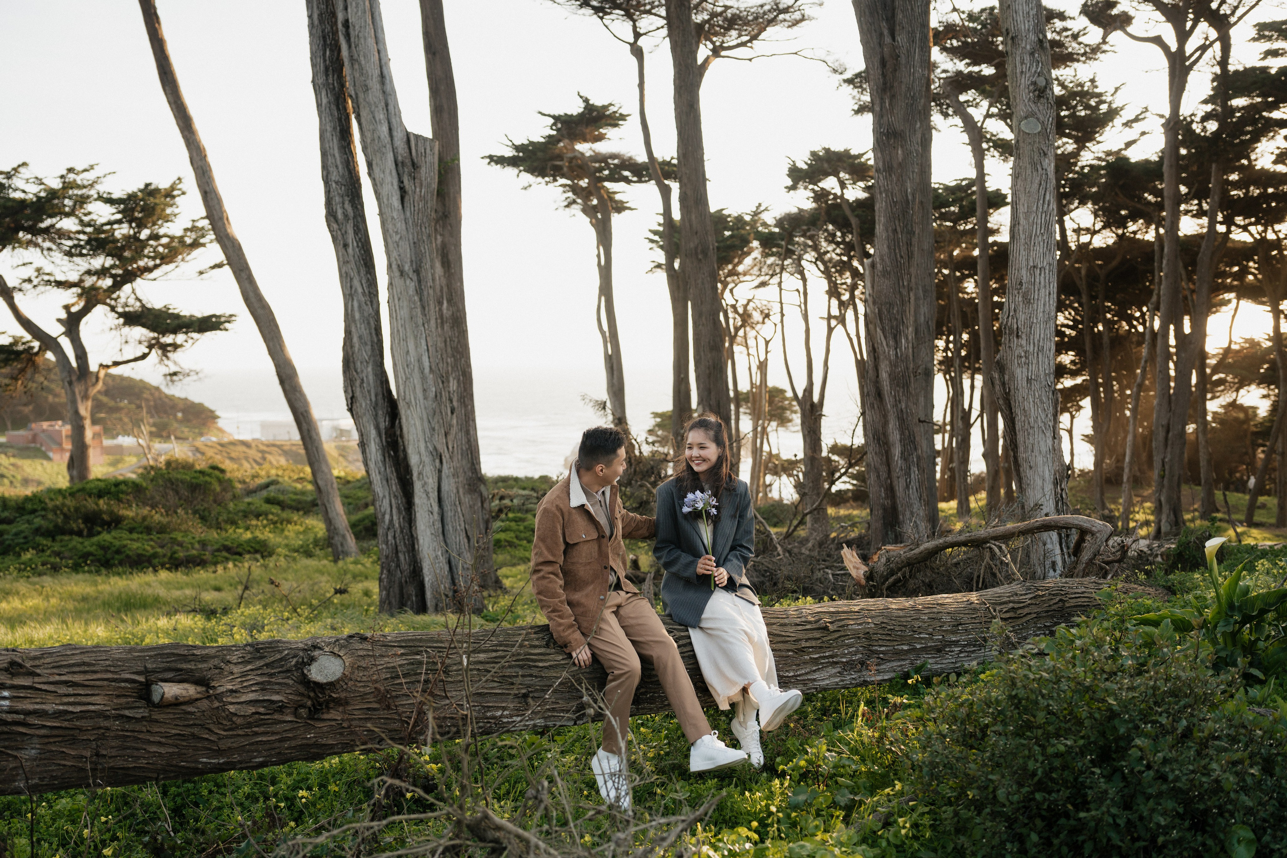 Golden Hour Magic at Sutro Baths