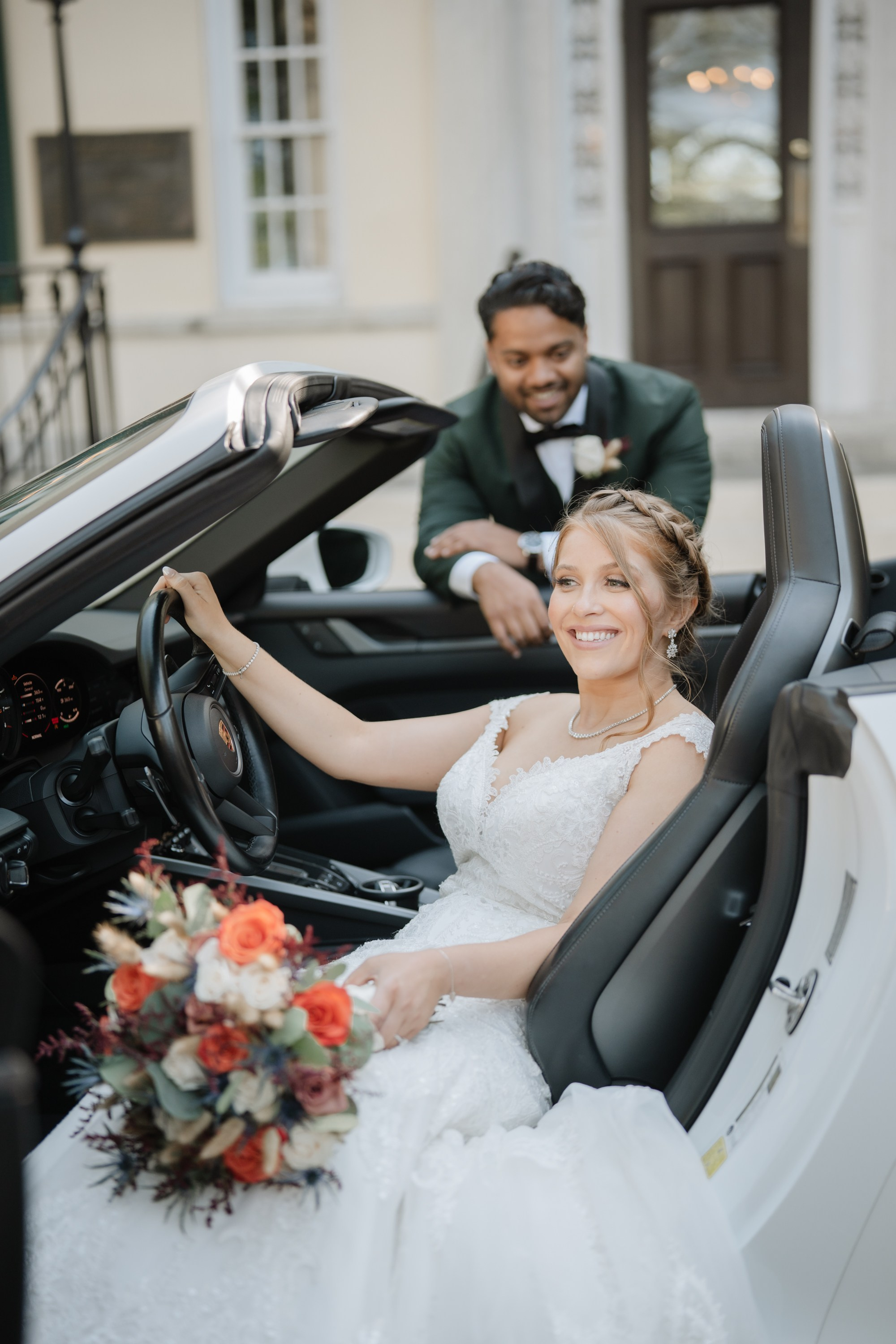 Oct 2025- Hanna and Johnathan’s wedding. Portrait and wedding photographer in New York