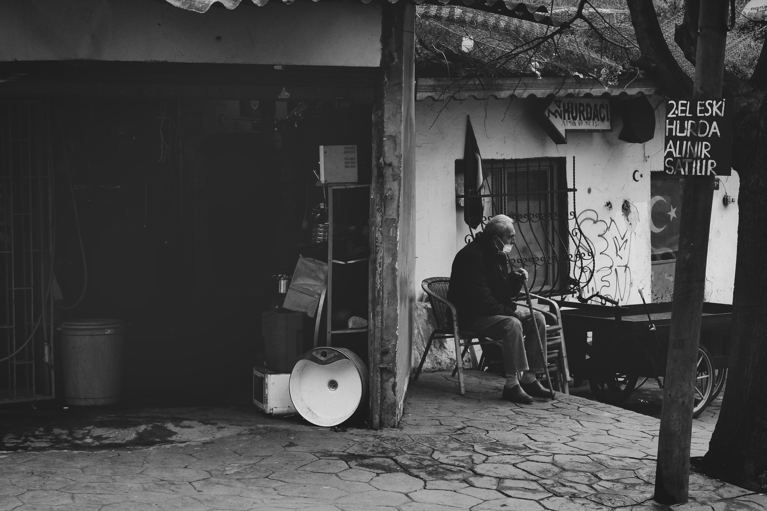 The Life of the Others | Istanbul in Black & White Photography by Yuko | Turkey 2022