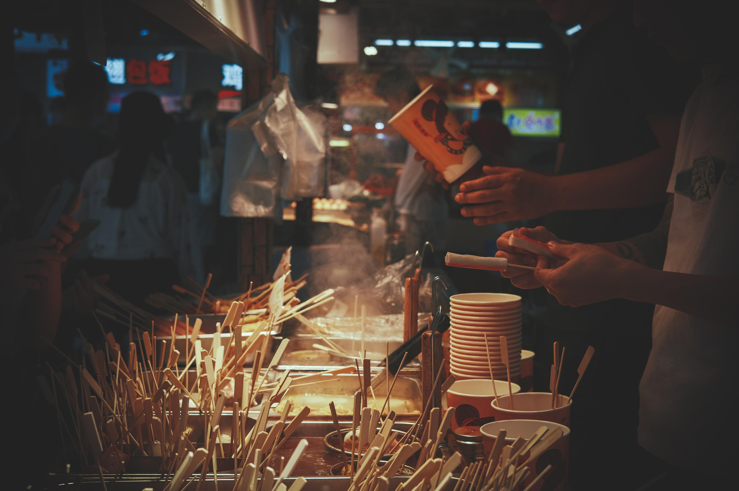 Street Food in Laojie Station, Shenzhen | Camera: FUJIFILM X-Pro3 35mm F2.0