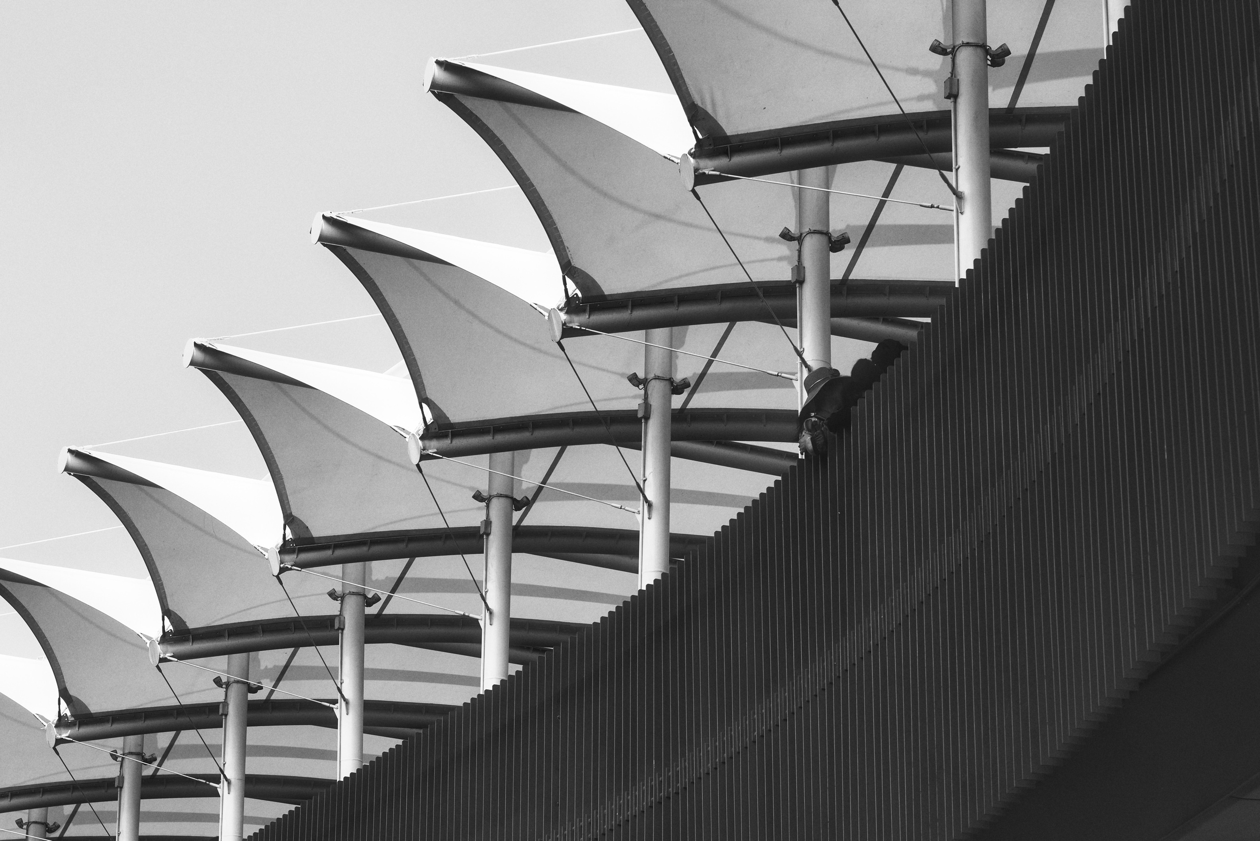 Guangming Bridge | Shenzhen City | China, Guangming in Black and White Photography | Camera: FUJIFILM X-Pro3 35mm F2.0