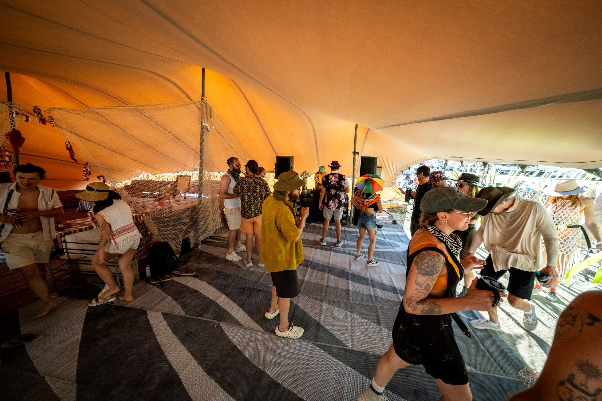 BURNING MAN 2024. Reportage concert portrait photography in the San Francisco Bay Area