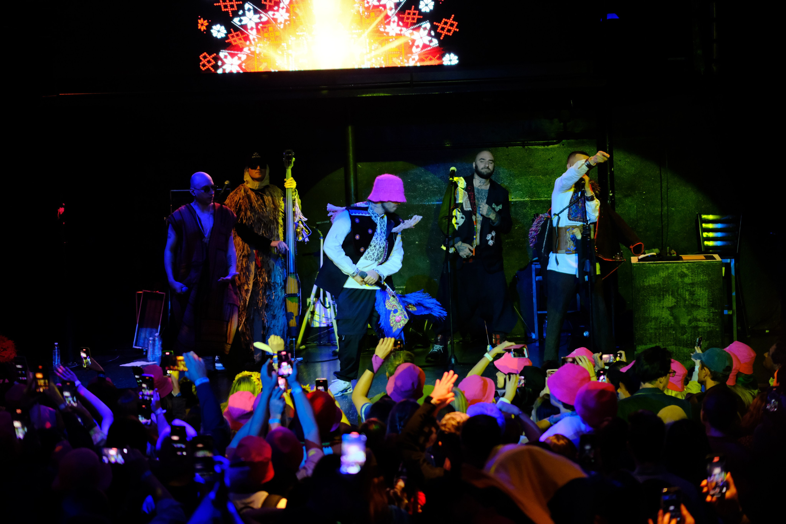 KALUSH ORCHESTRA. Reportage concert portrait photography in the San Francisco Bay Area