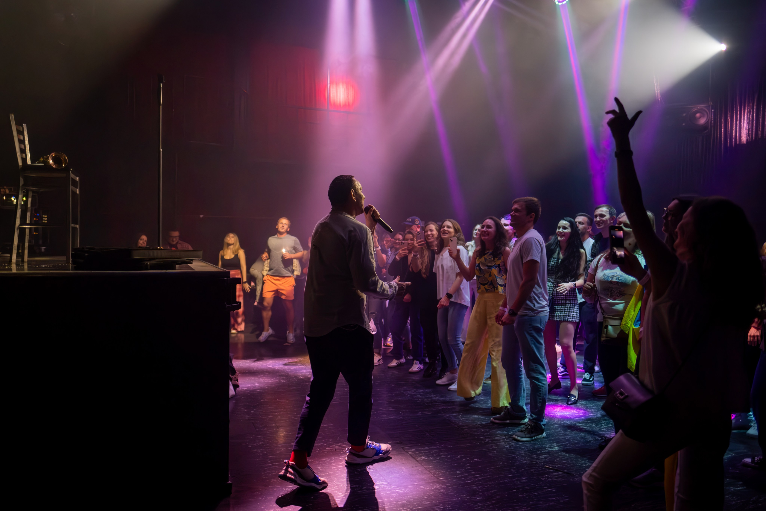 DRUGA RIKA / 2023. Reportage concert portrait photography in the San Francisco Bay Area