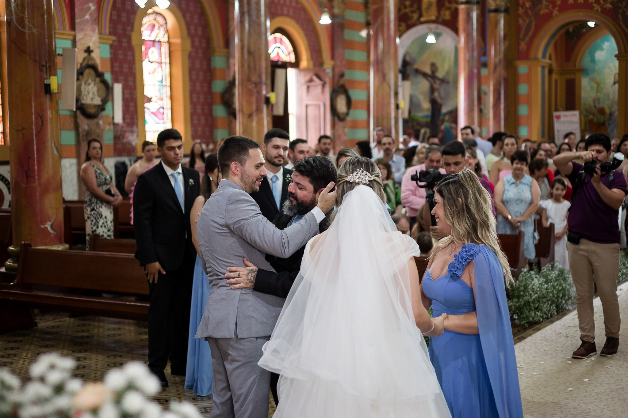 NETO E NAYARA CERIMONIAL COMPLETO. Fotógrafo de casamento
