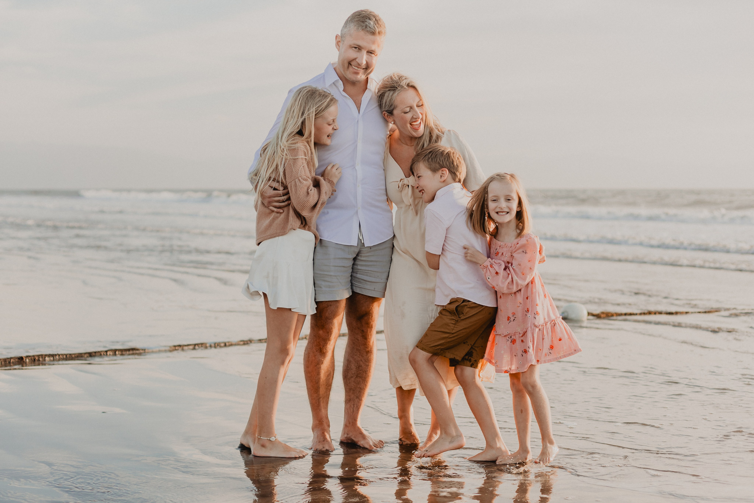 Laughter, Sand, and Sea: A Family Session in Nuevo Vallarta