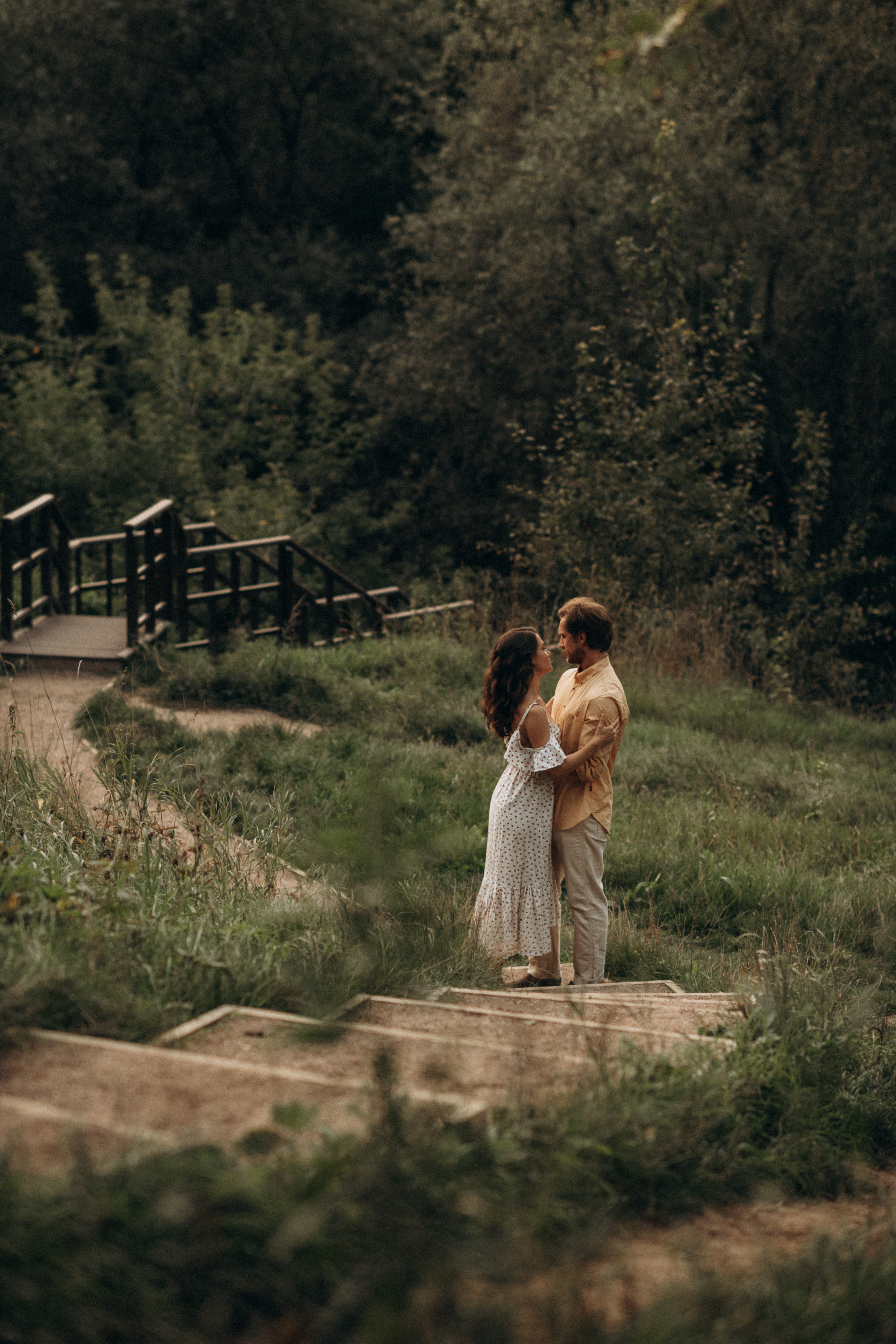 Romantic photoshoot in the park. Wedding & Family photographer in County Donegal and Dublin, Ireland
